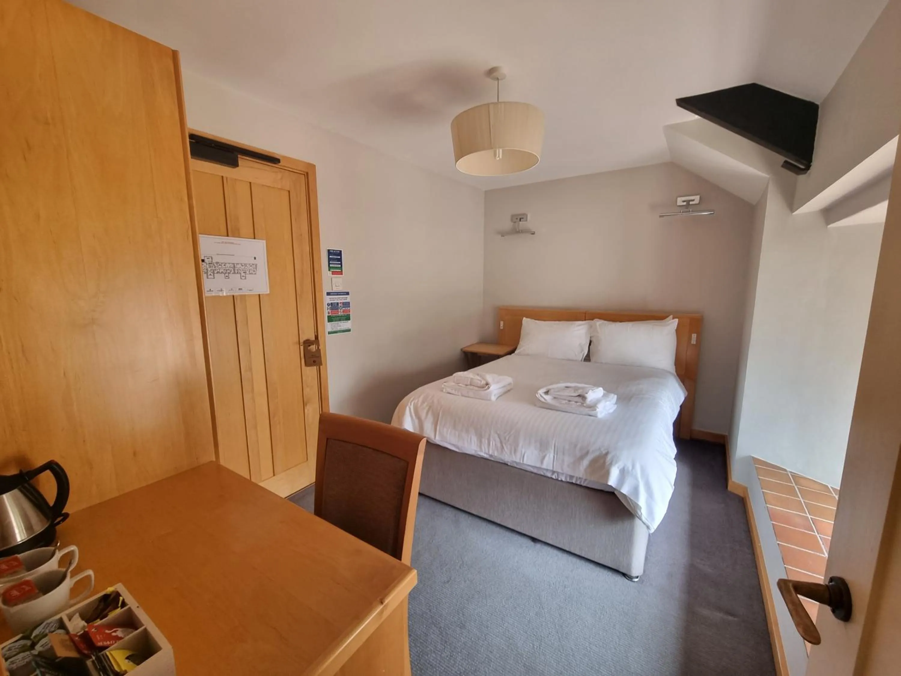 Bedroom, Bed in Dartington Hall