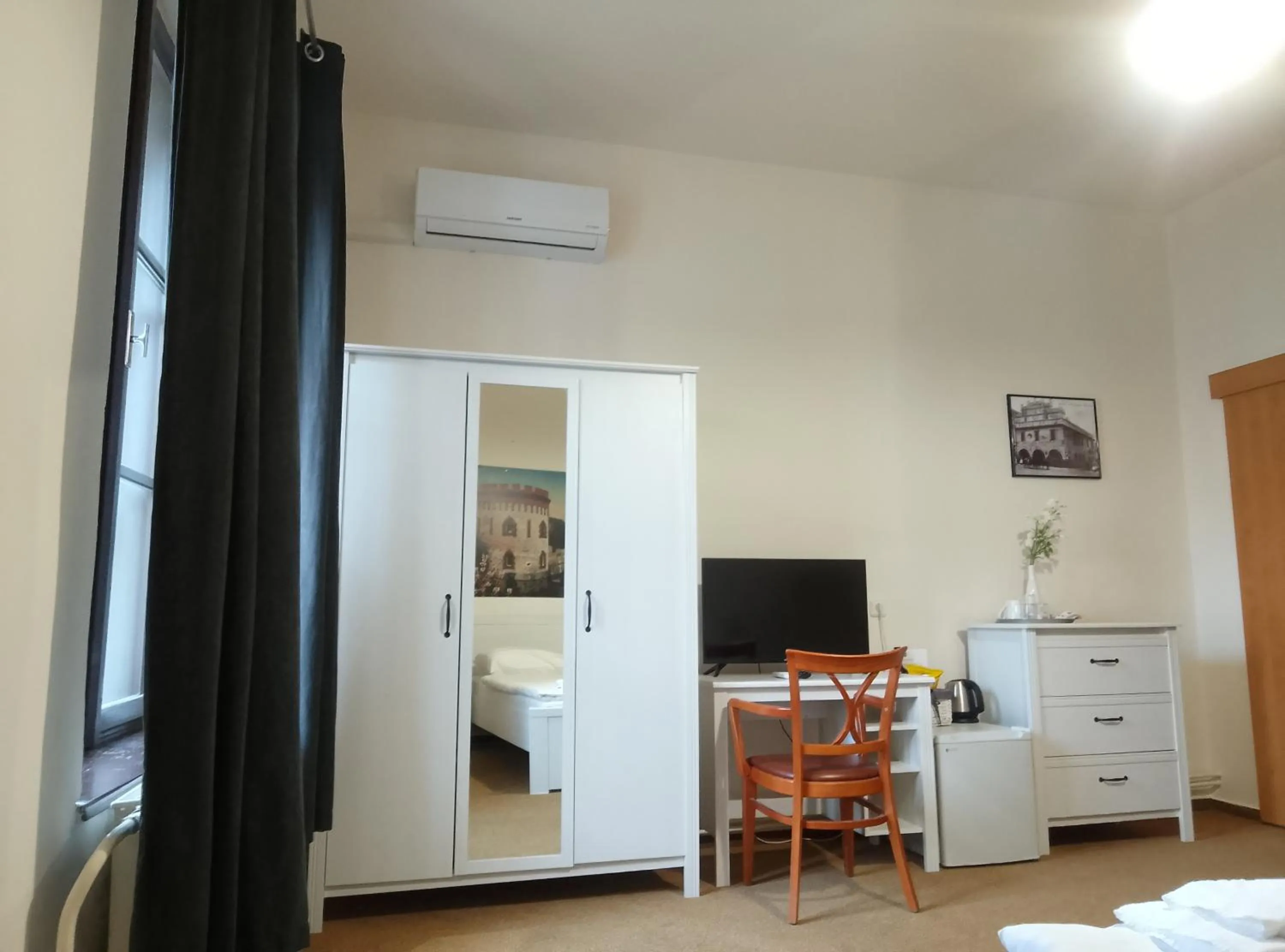 Bed in Hotel Bílý Koníček