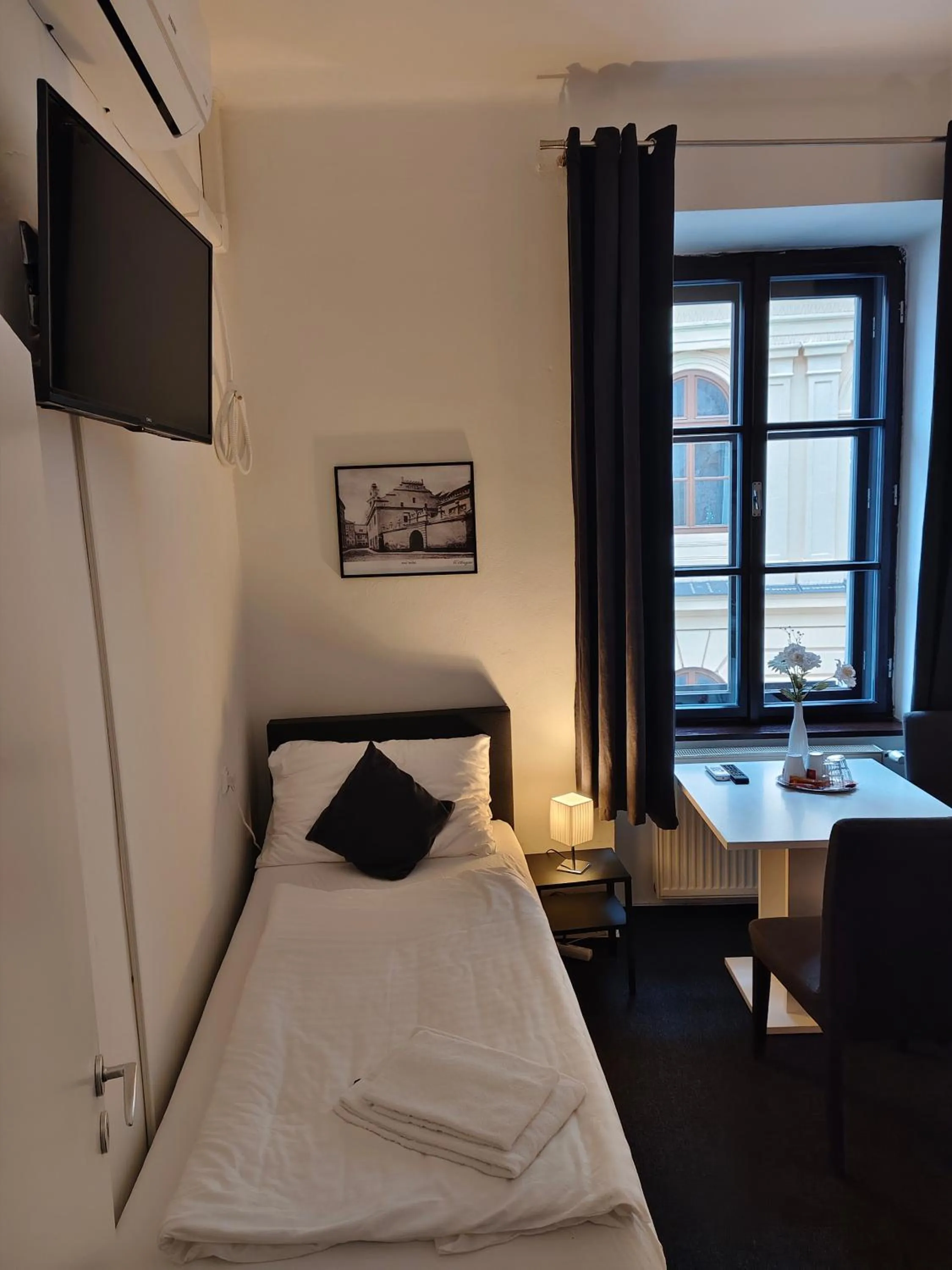 Bed in Hotel Bílý Koníček