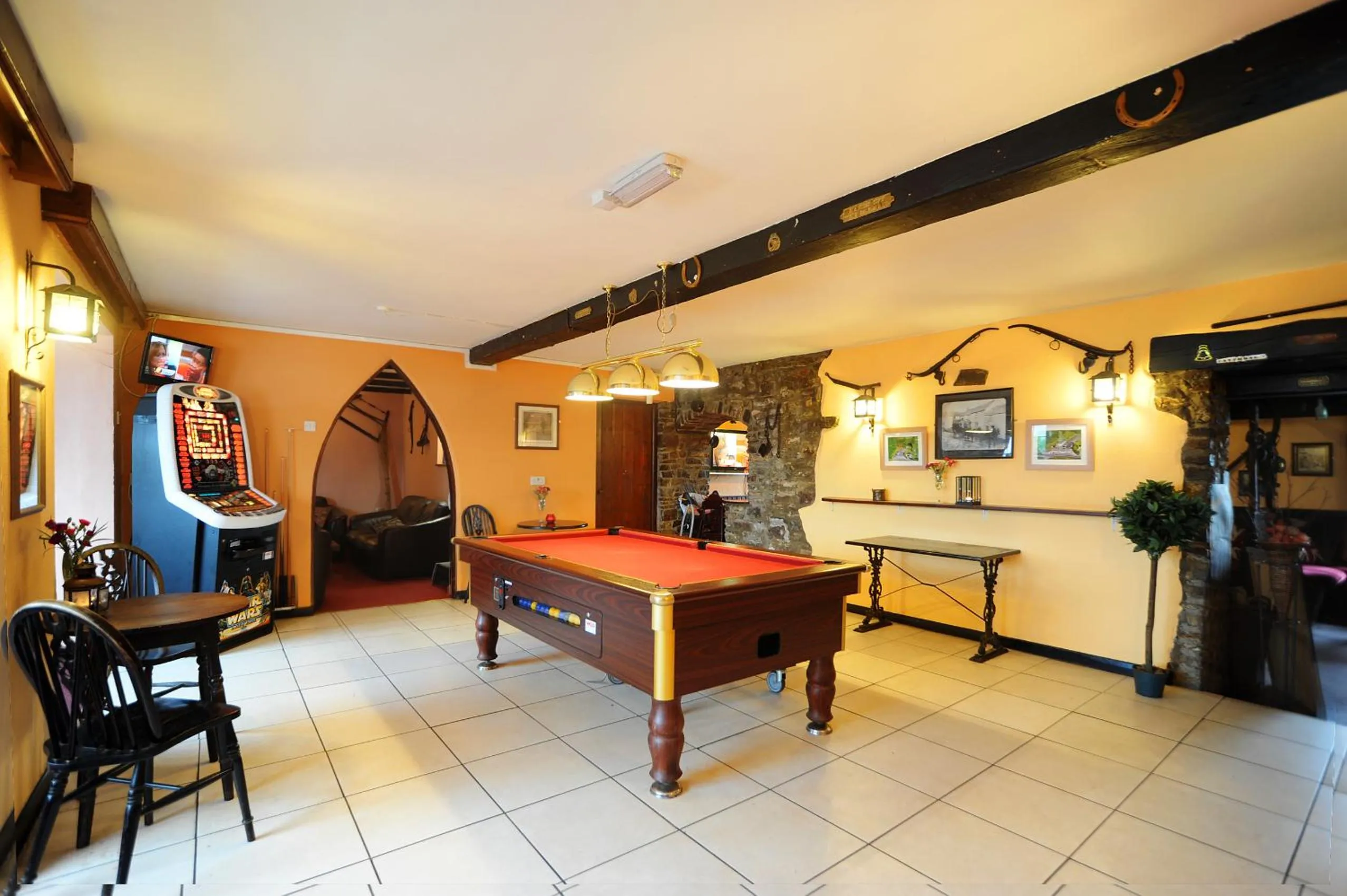 Billiard in The West Country Inn