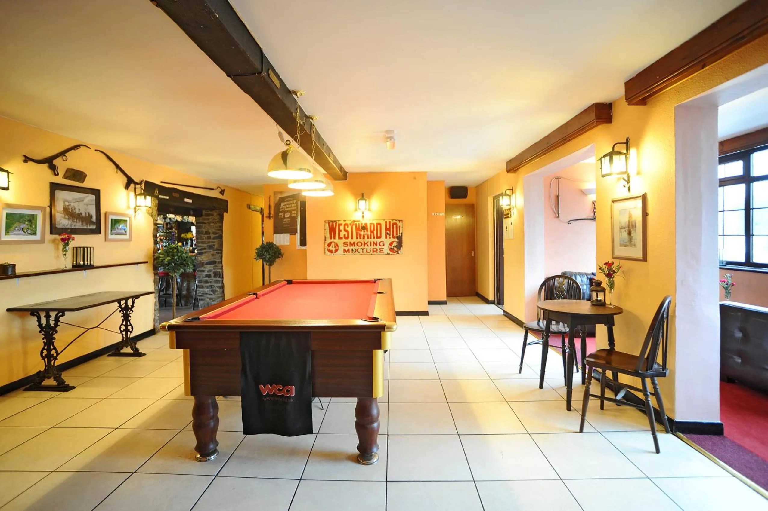 Billiard in The West Country Inn
