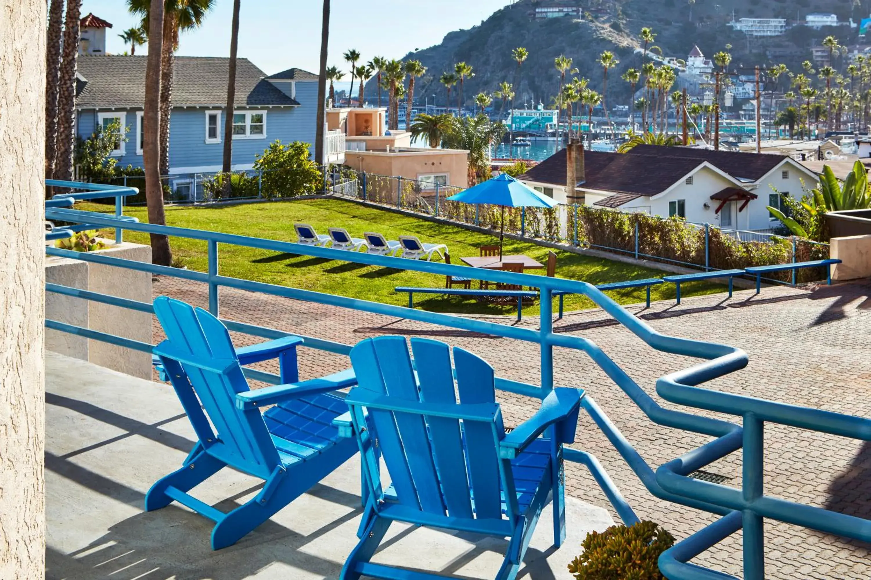 Sea view in Seaport Village Inn, Avalon Sea view in Seaport Village Inn, Avalon