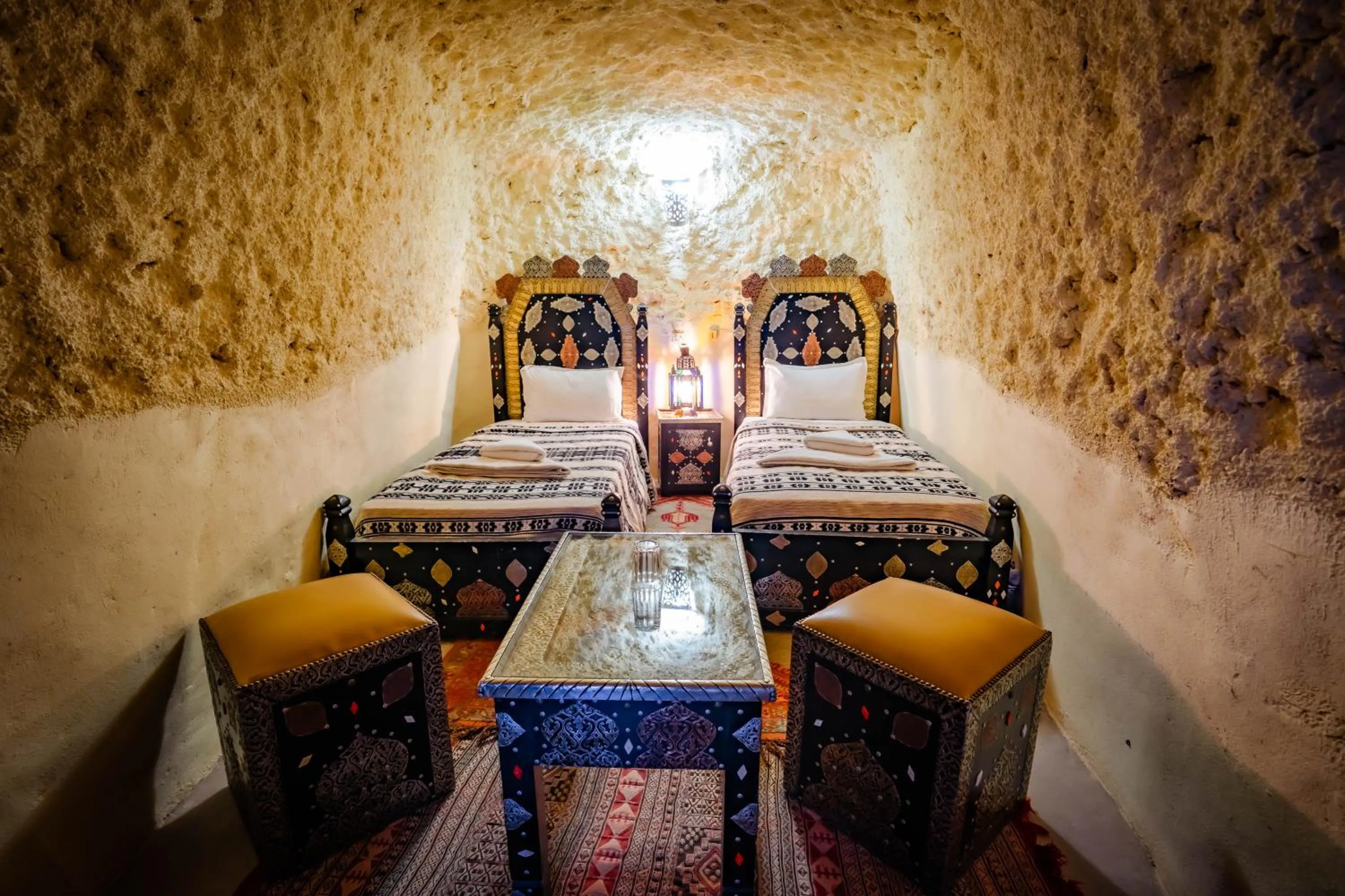 Bed in Kasbah Tizzarouine