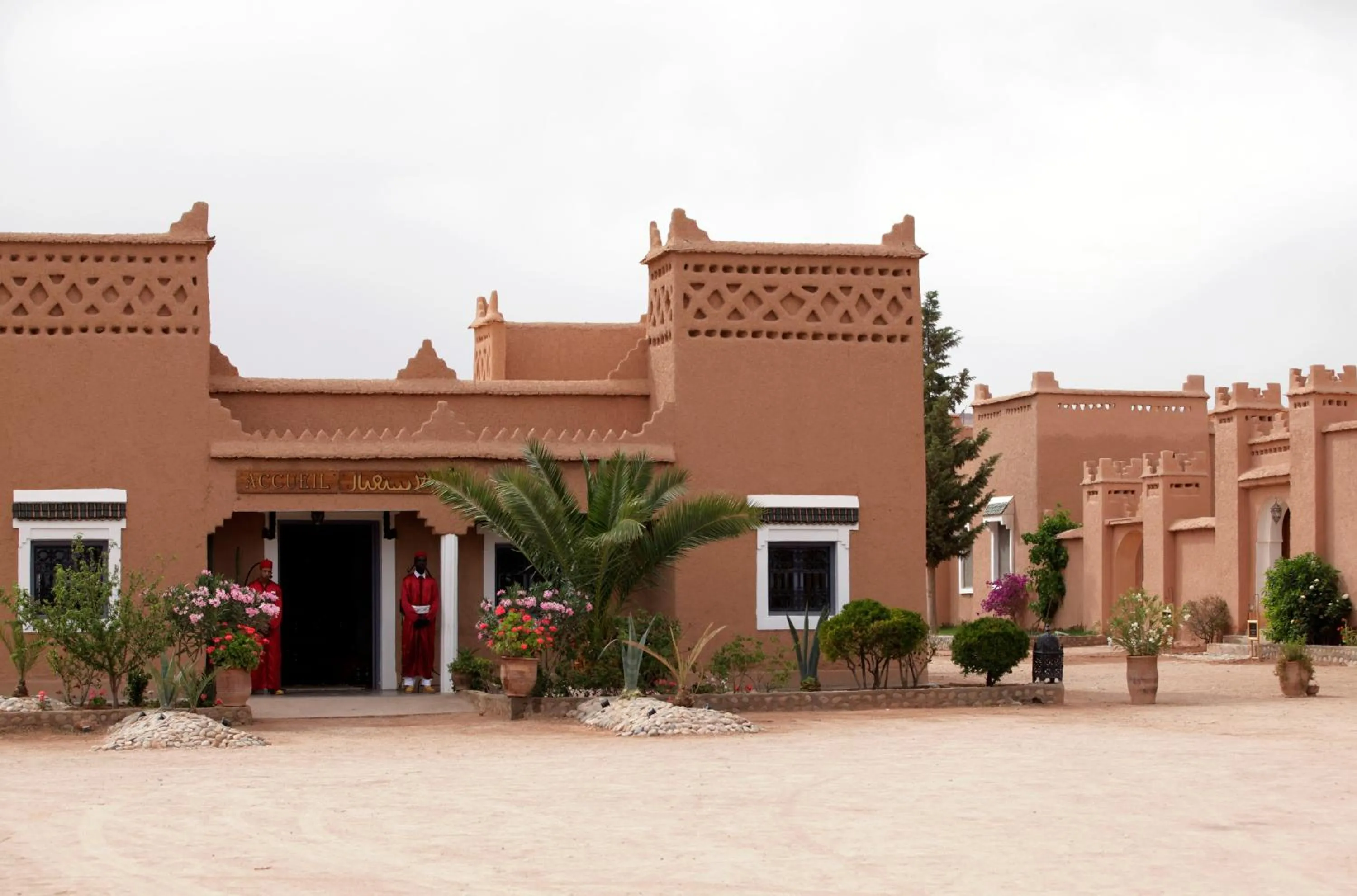 Facade/entrance in Kasbah Tizzarouine