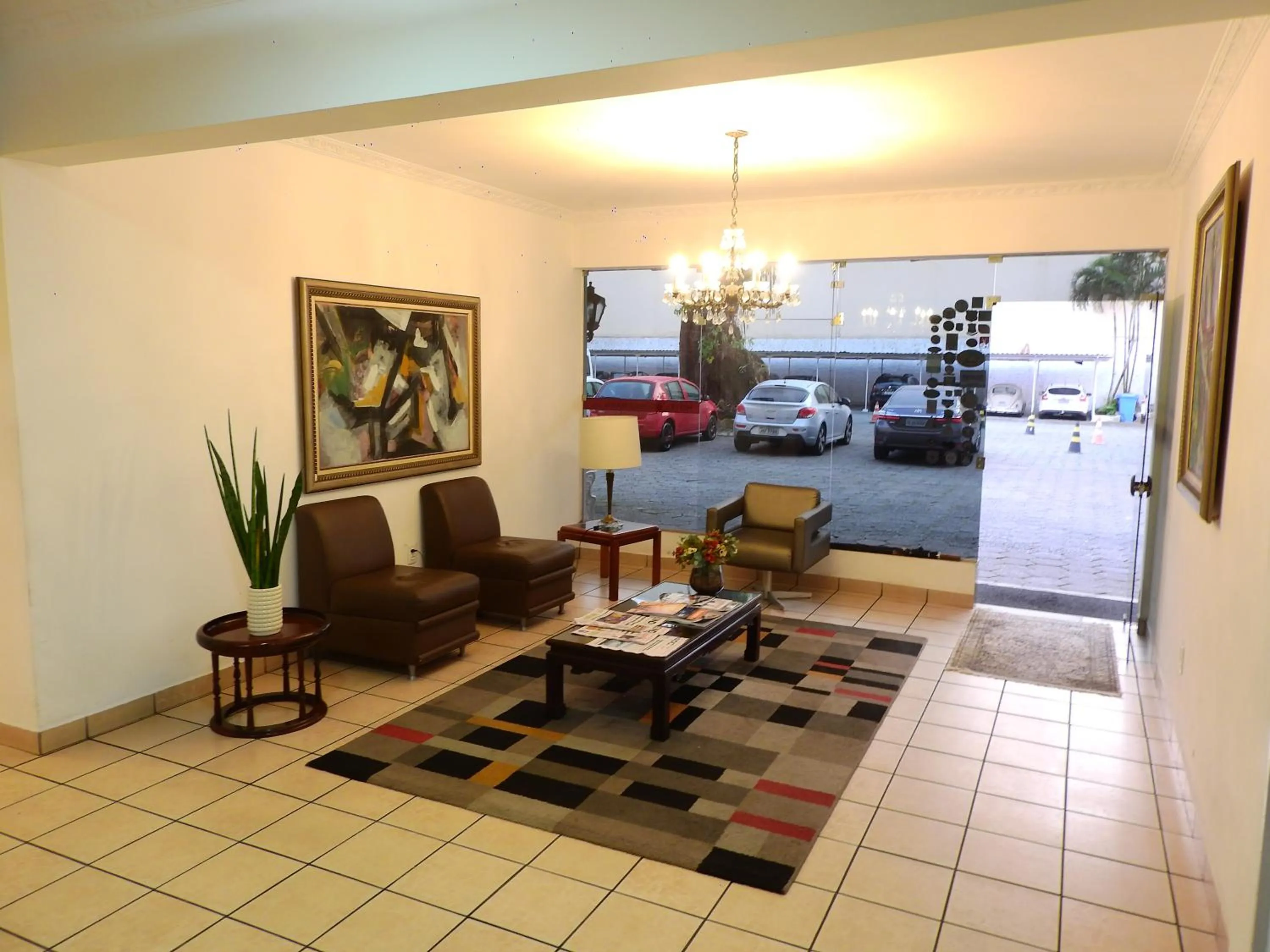 Seating area in Hotel Bruggemann