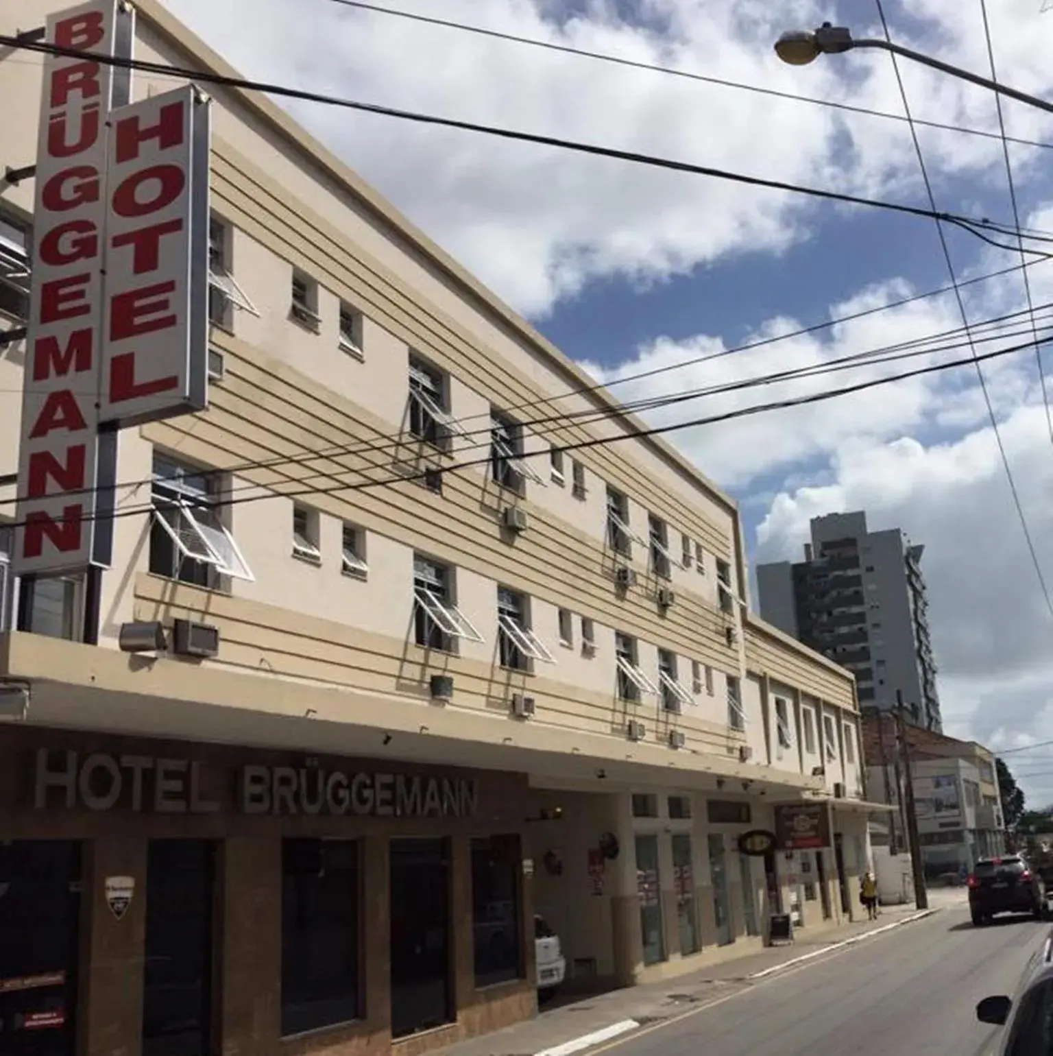 Facade/entrance in Hotel Bruggemann Facade/entrance in Hotel Bruggemann