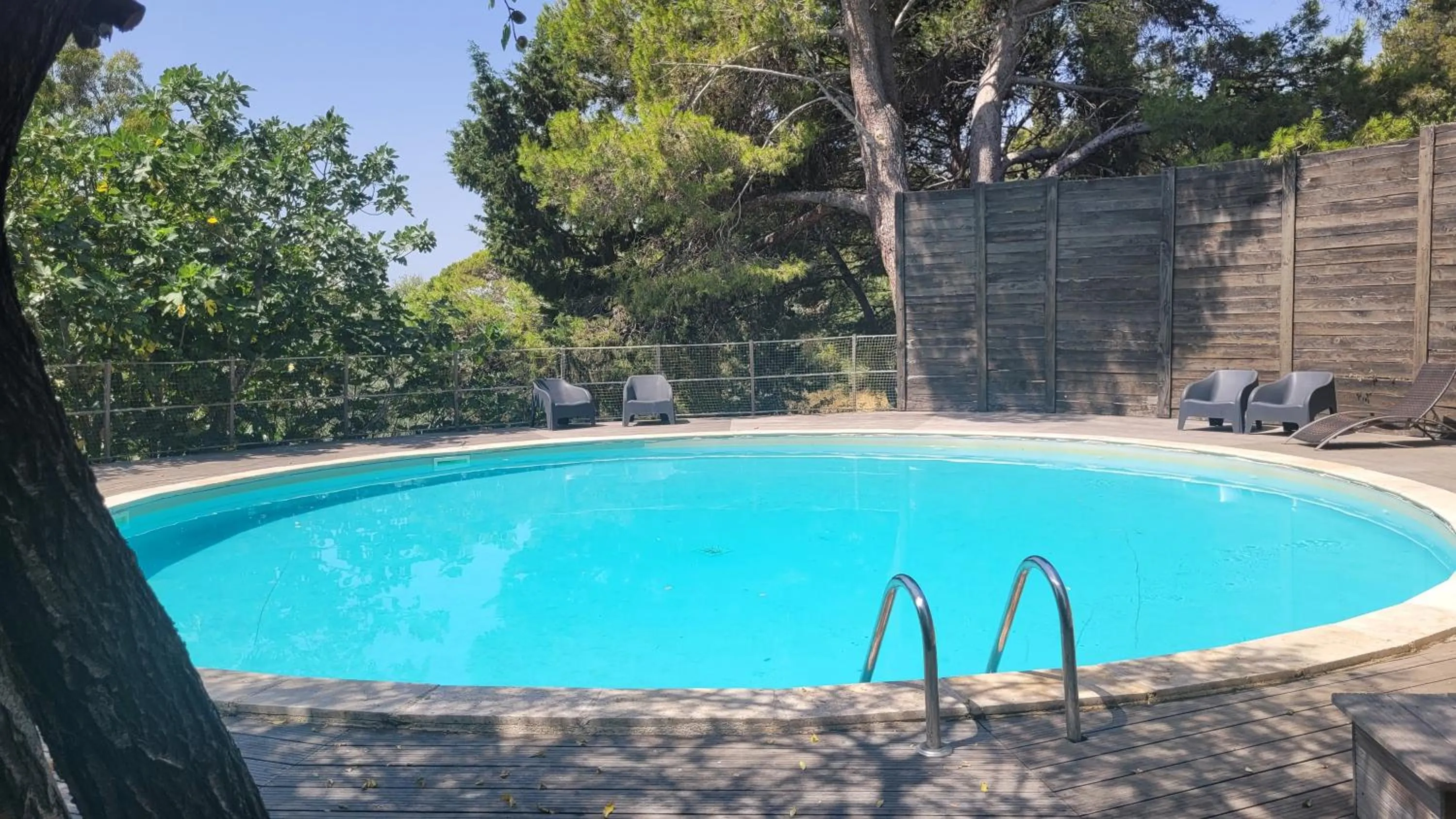 Swimming pool in Château le Bouïs