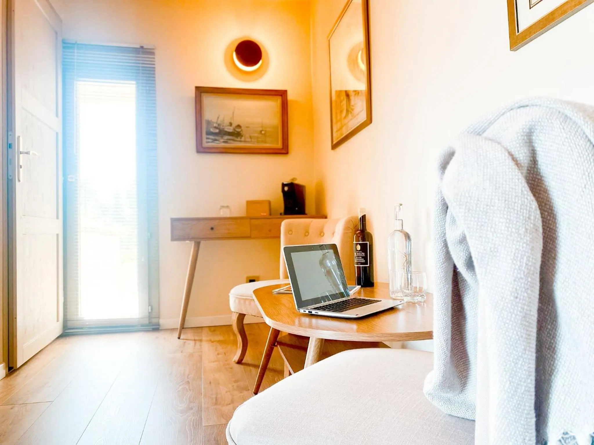 Seating area in Château le Bouïs