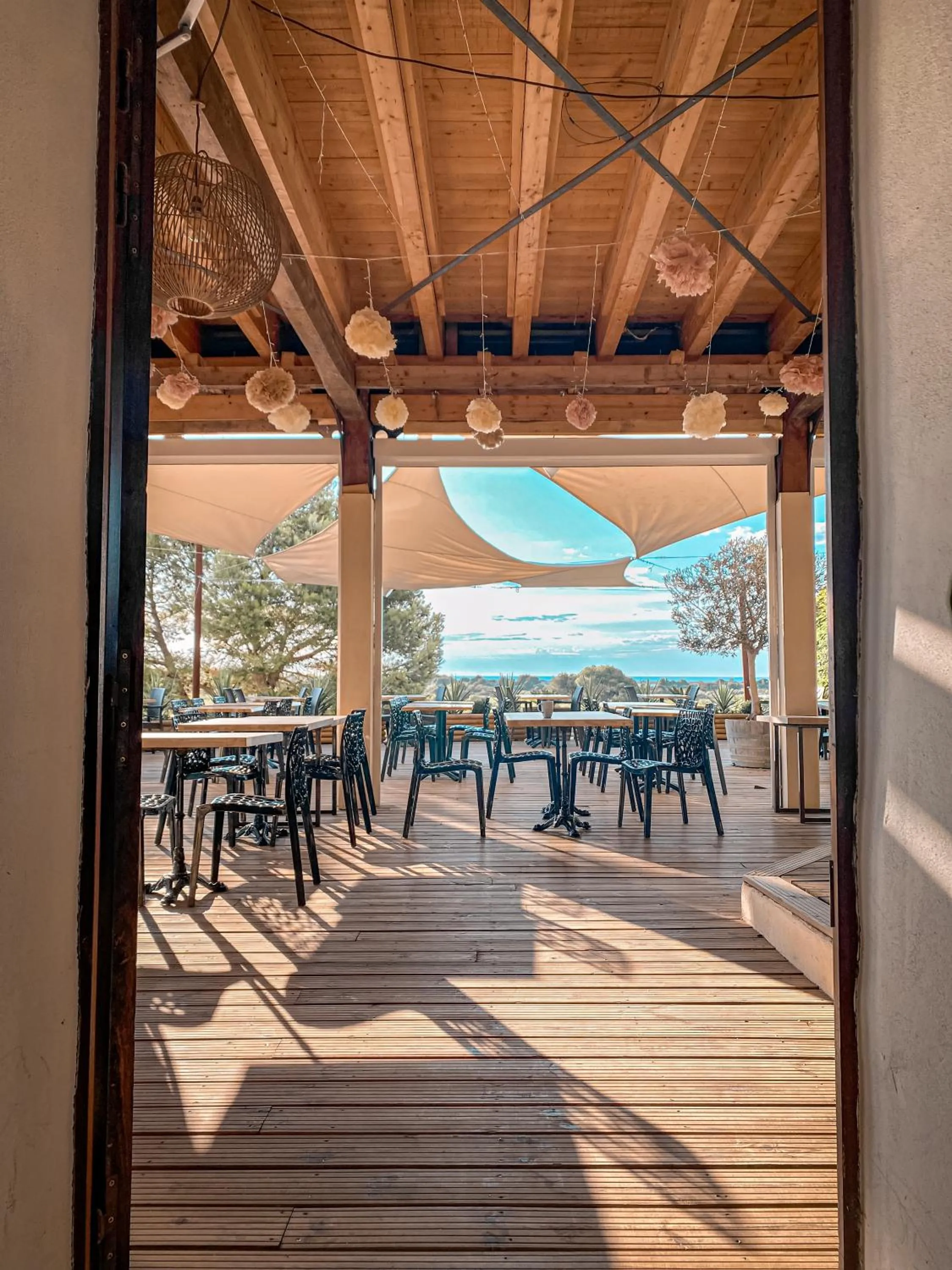 Patio in Château le Bouïs
