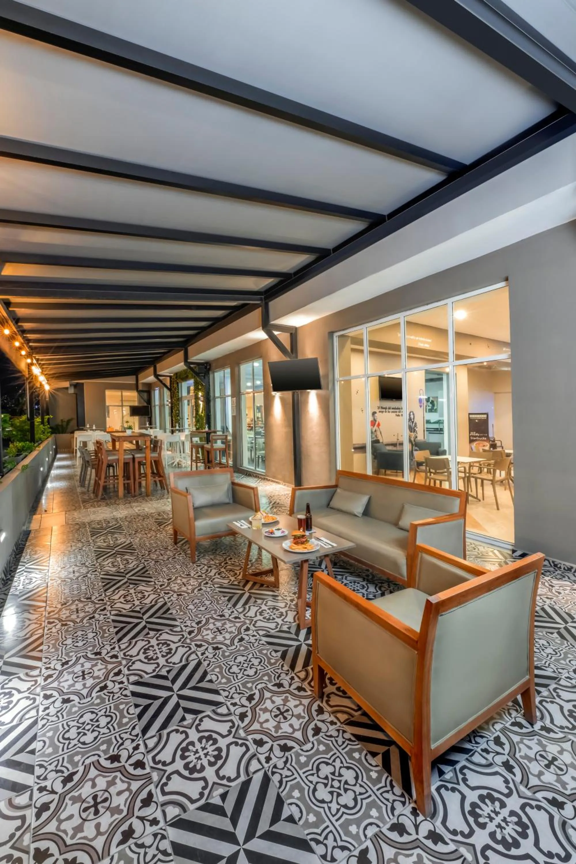 Balcony/Terrace in Krystal Urban Monterrey San Jeronimo