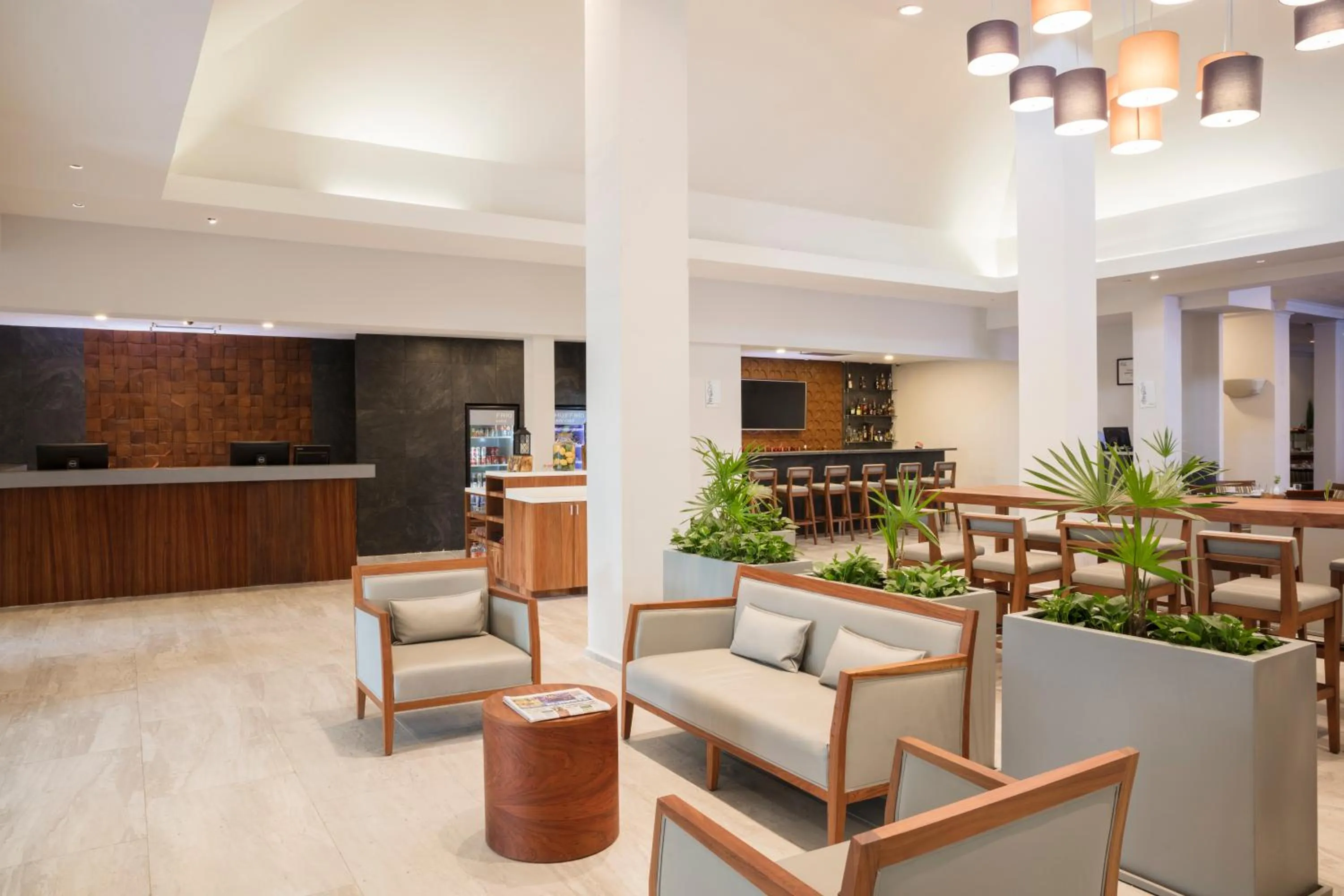 Lobby or reception in Krystal Urban Monterrey San Jeronimo