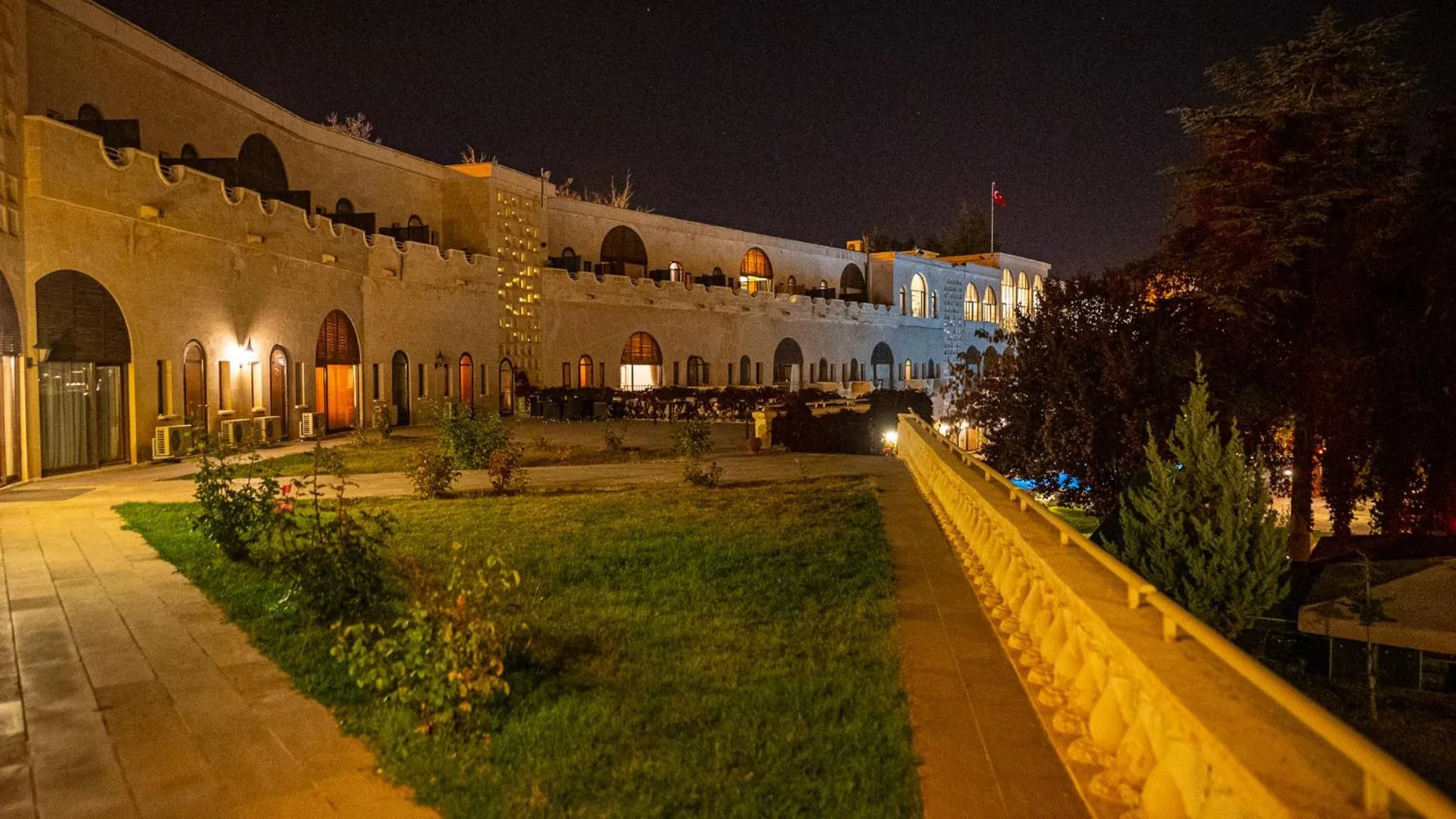 Garden in Uchisar Kaya Otel