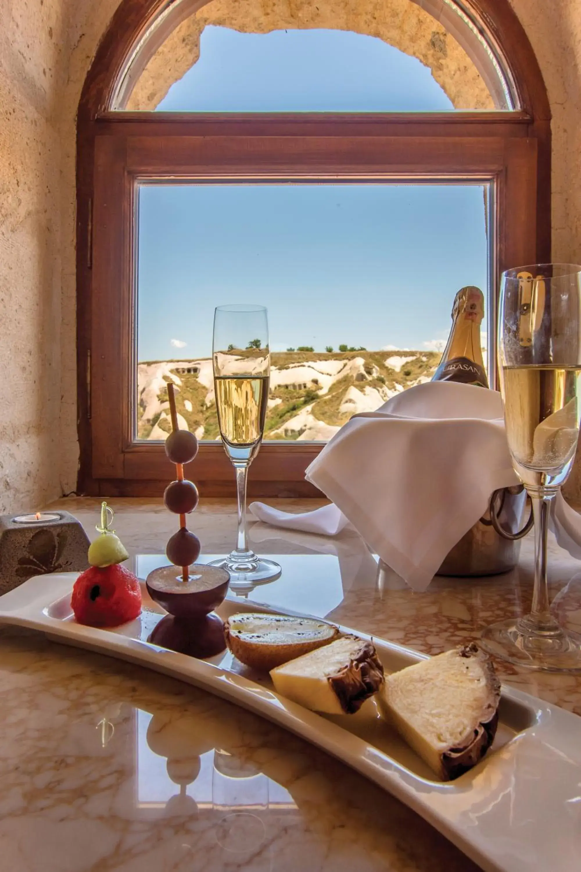 Landmark view in Uchisar Kaya Otel Landmark view in Uchisar Kaya Otel