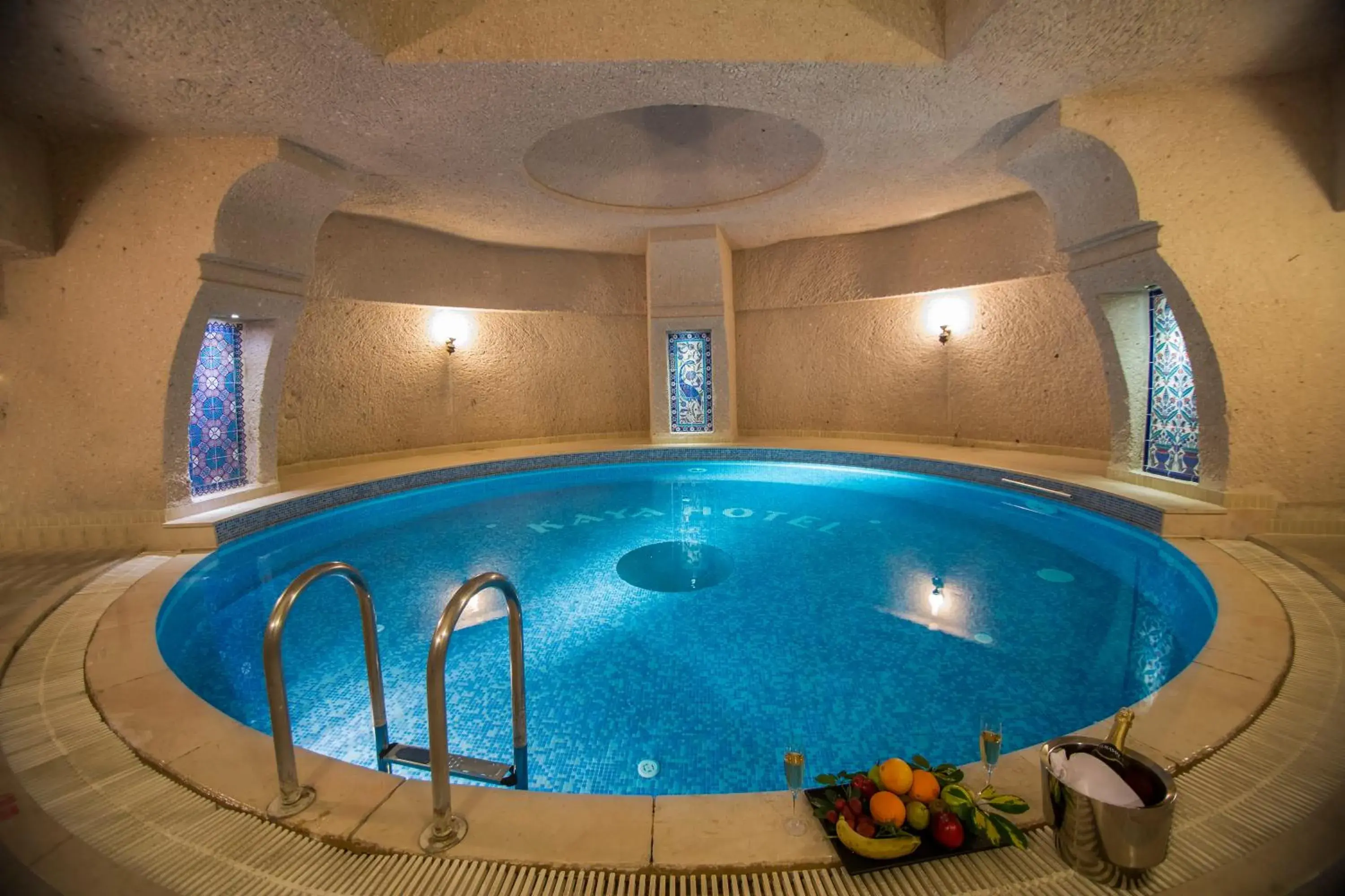 Swimming pool in Uchisar Kaya Otel Swimming pool in Uchisar Kaya Otel