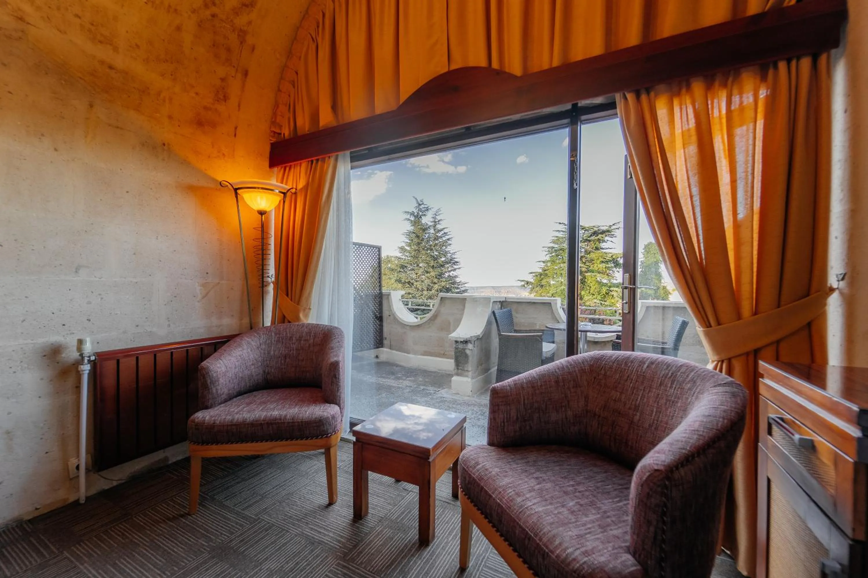 Balcony/Terrace in Uchisar Kaya Otel