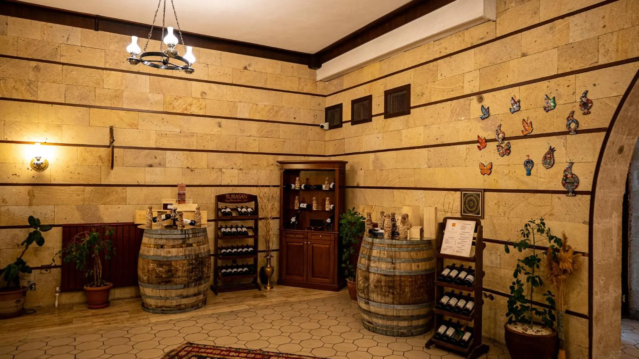 Restaurant/places to eat in Uchisar Kaya Otel