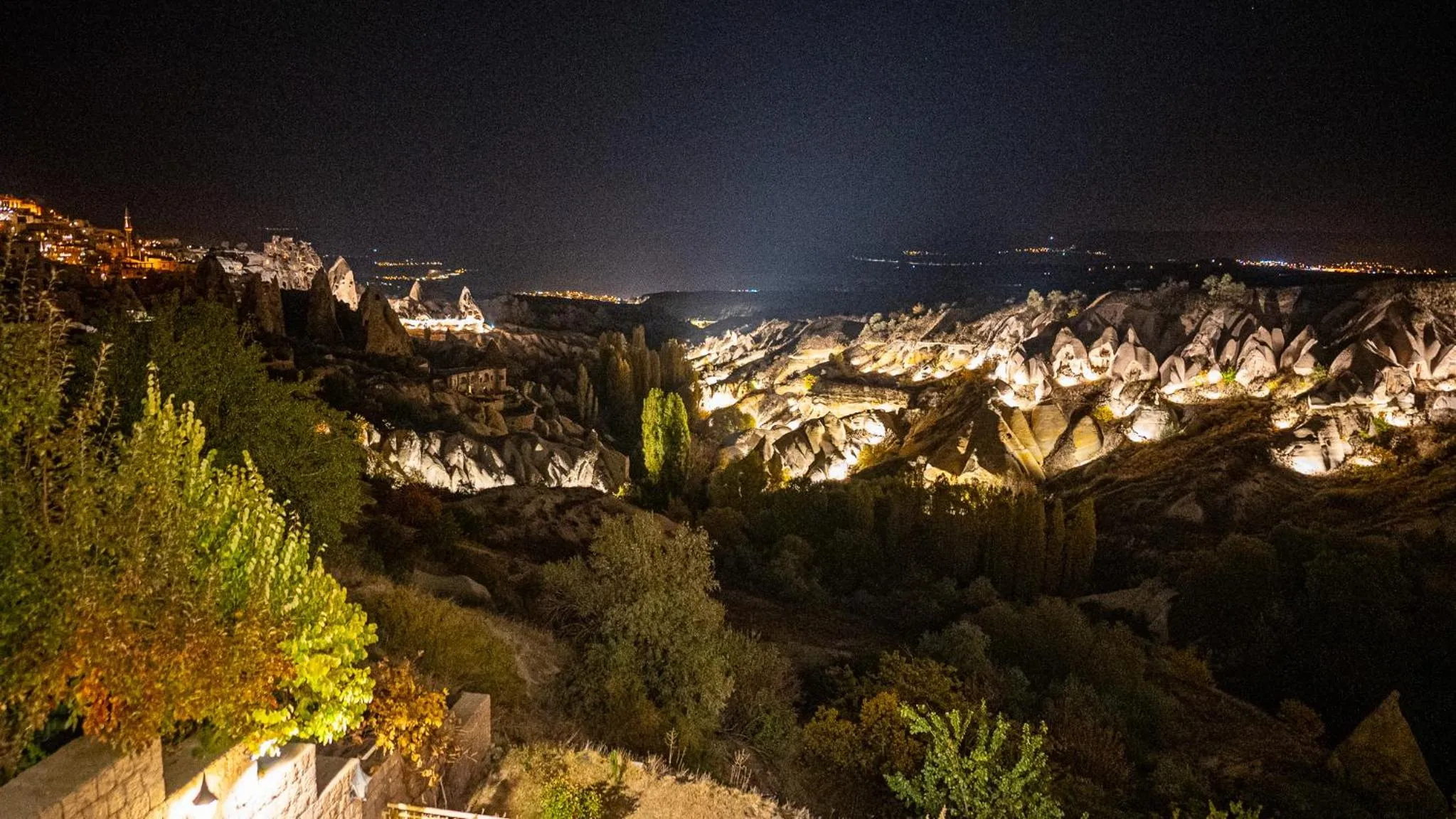 Mountain view in Uchisar Kaya Otel