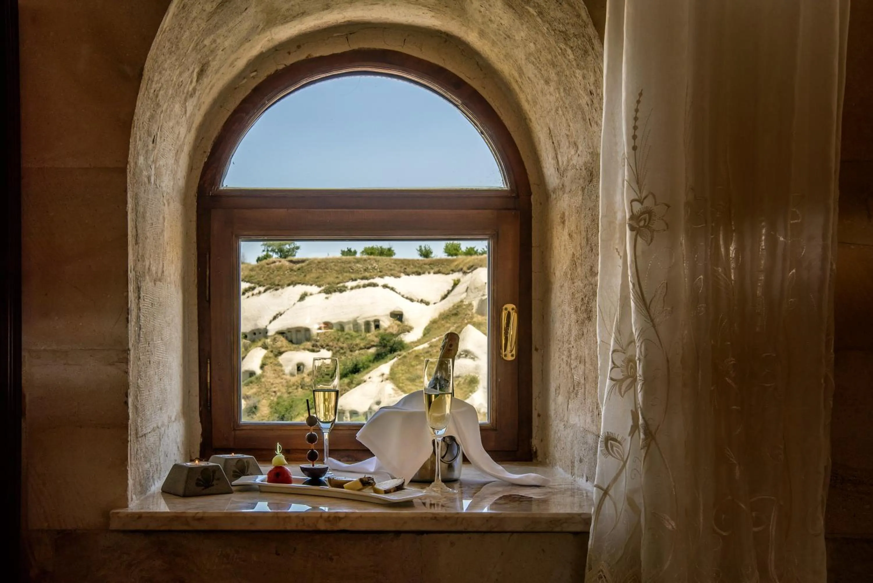 Decorative detail in Uchisar Kaya Otel