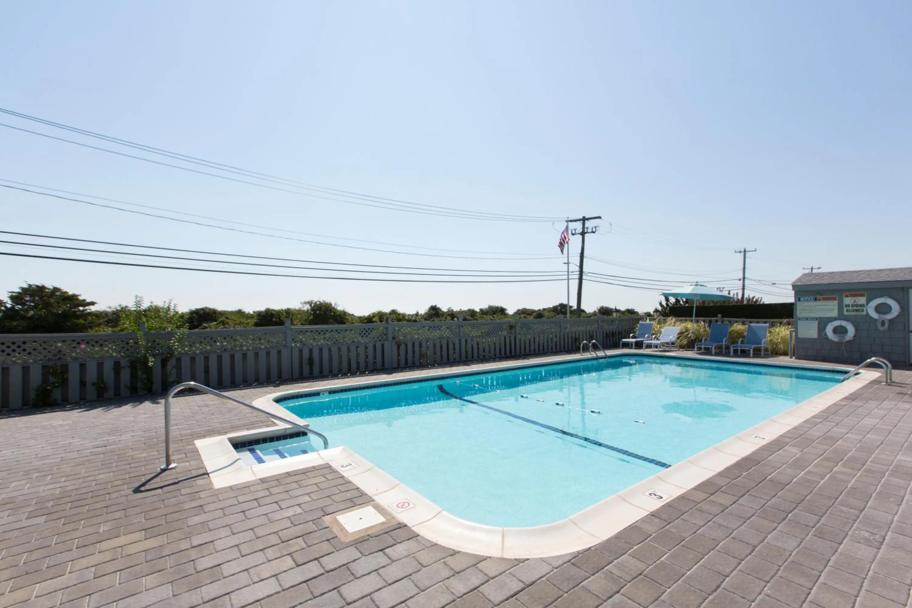 Swimming pool in Beach Plum Resort