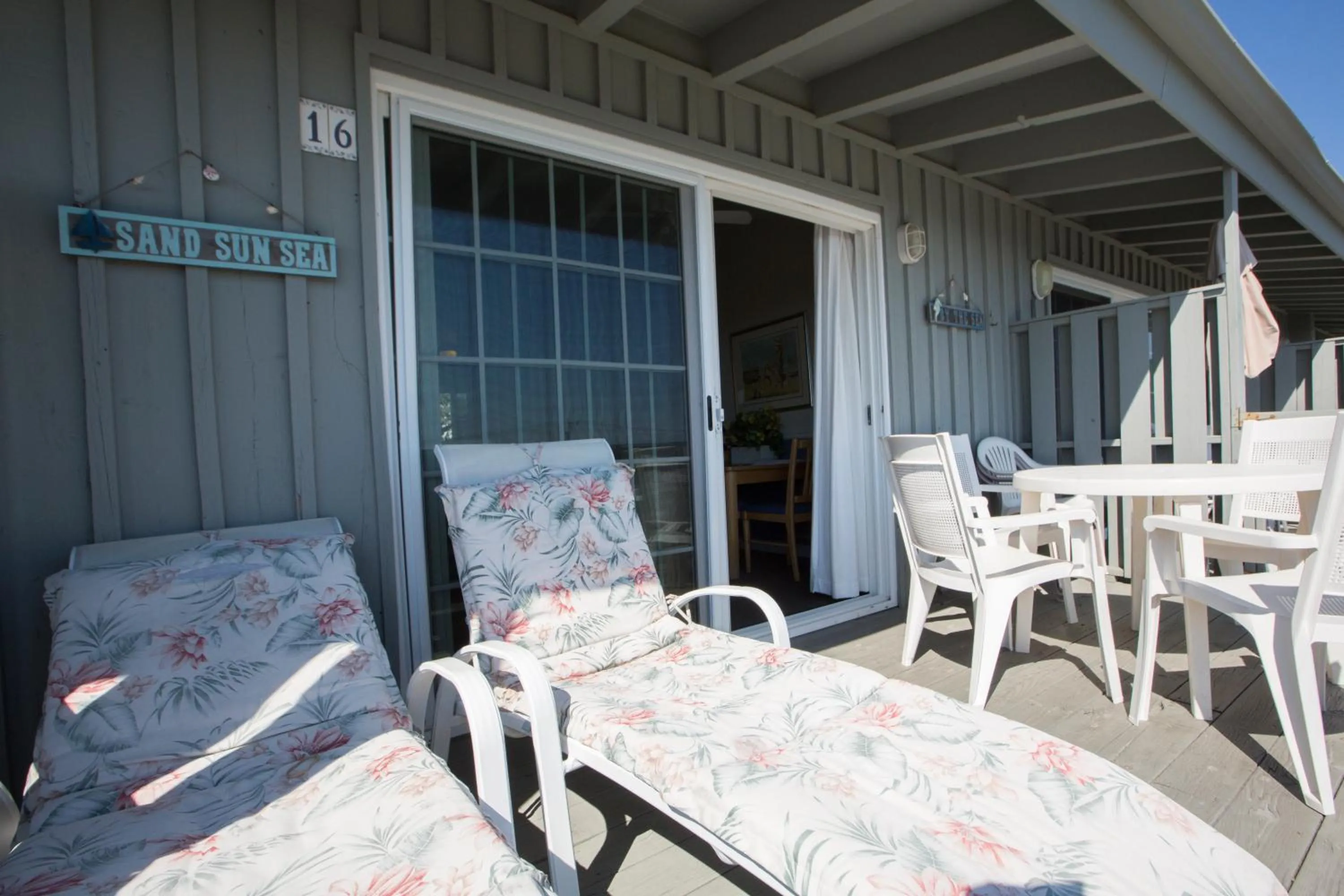 Patio in Beach Plum Resort