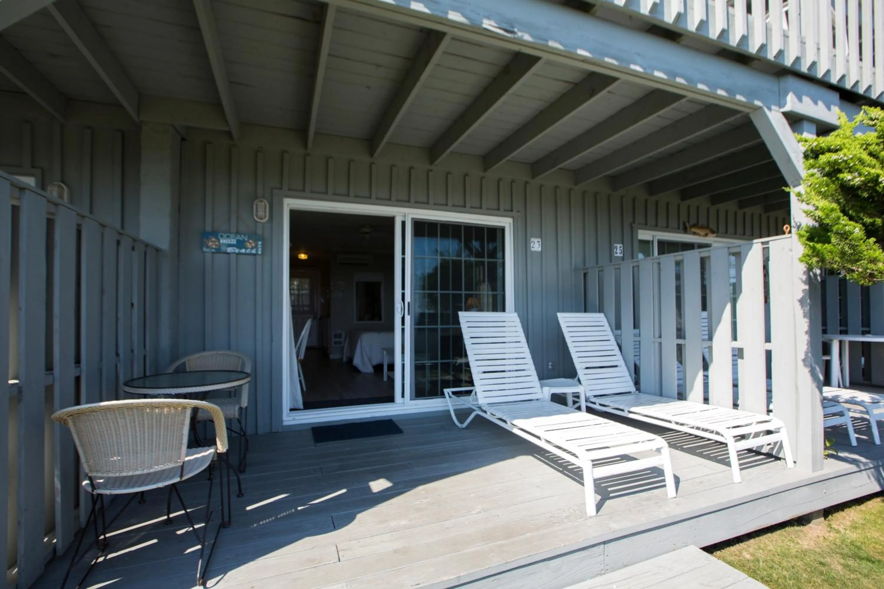 Patio in Beach Plum Resort