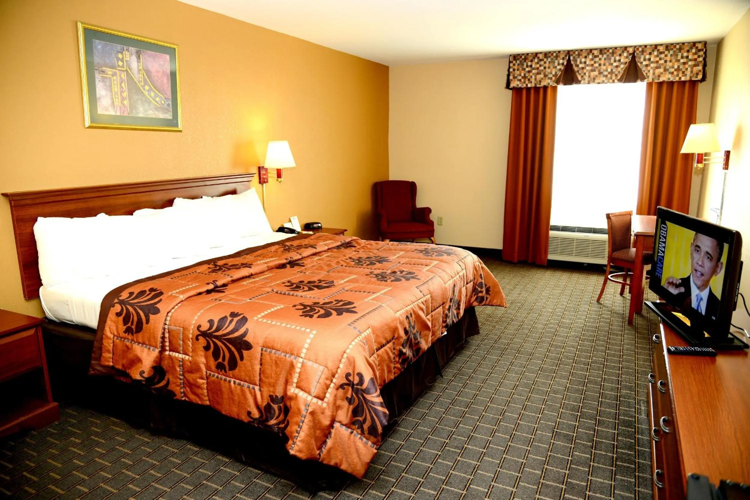 Photo of the whole room in Days Inn by Wyndham Mesquite Rodeo TX