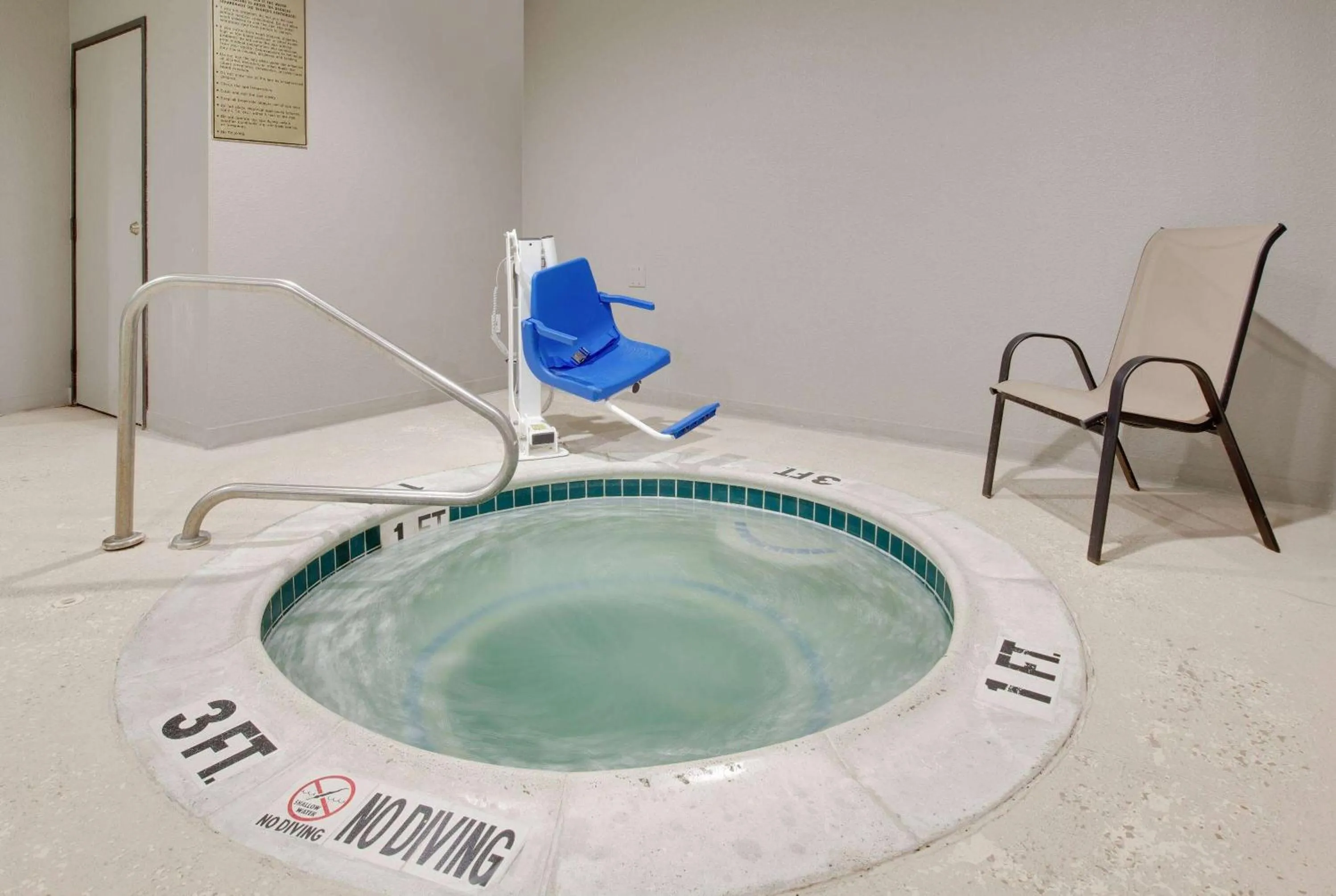 Pool view in Days Inn by Wyndham Mesquite Rodeo TX