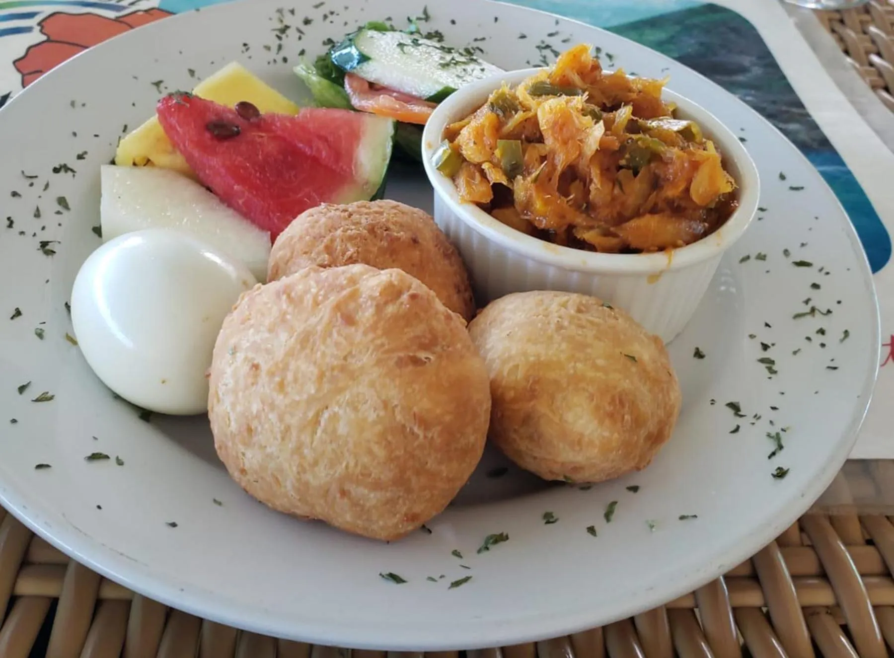 Food in Timothy Beach Resort