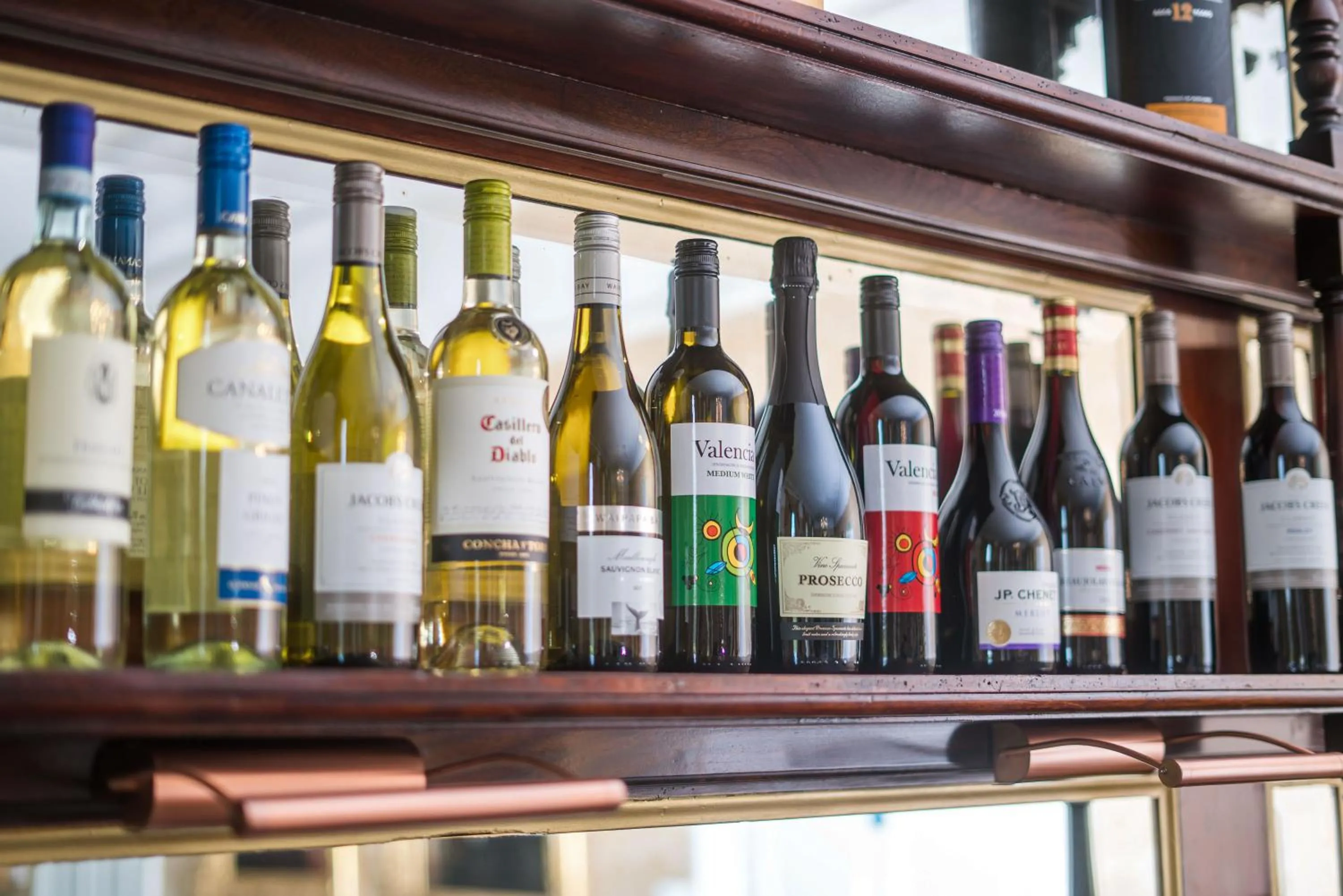 Alcoholic drinks in Oldfields House