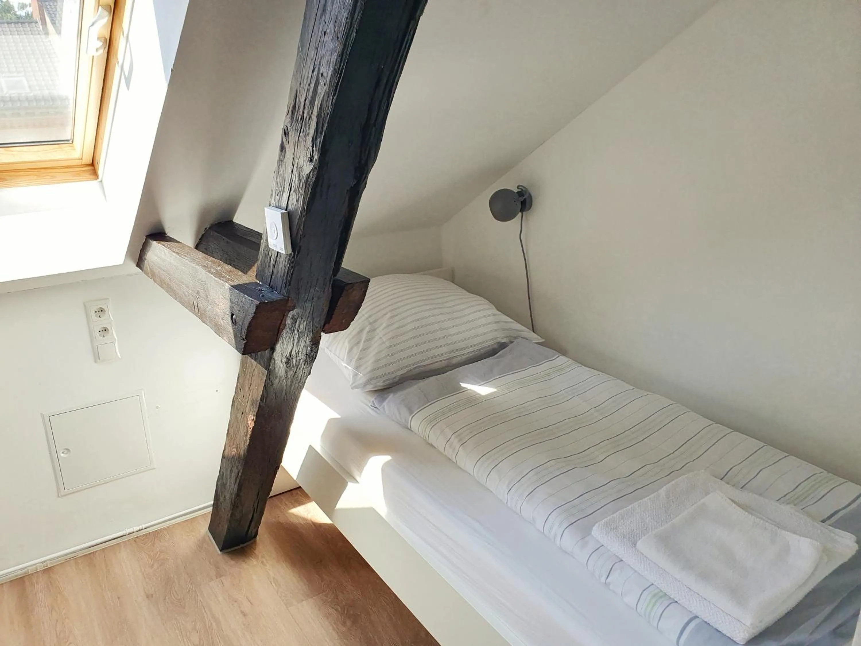 Bed in Aparthotel Sanni