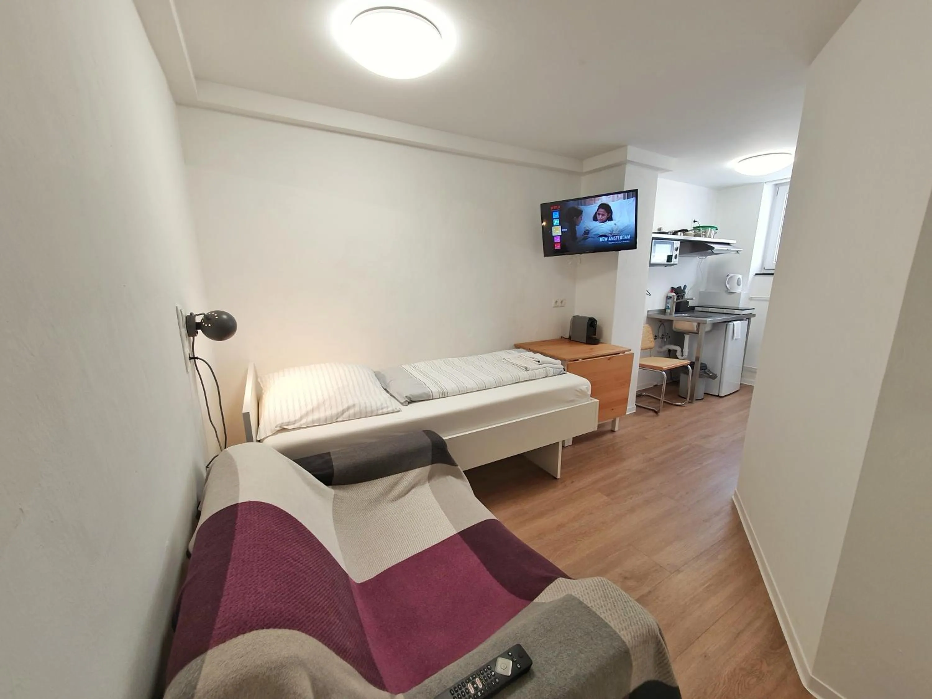 Bed in Aparthotel Sanni