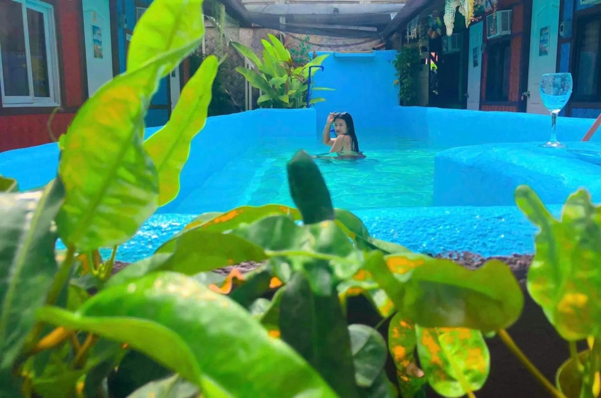 Swimming pool in Mama Hostel & Guest House