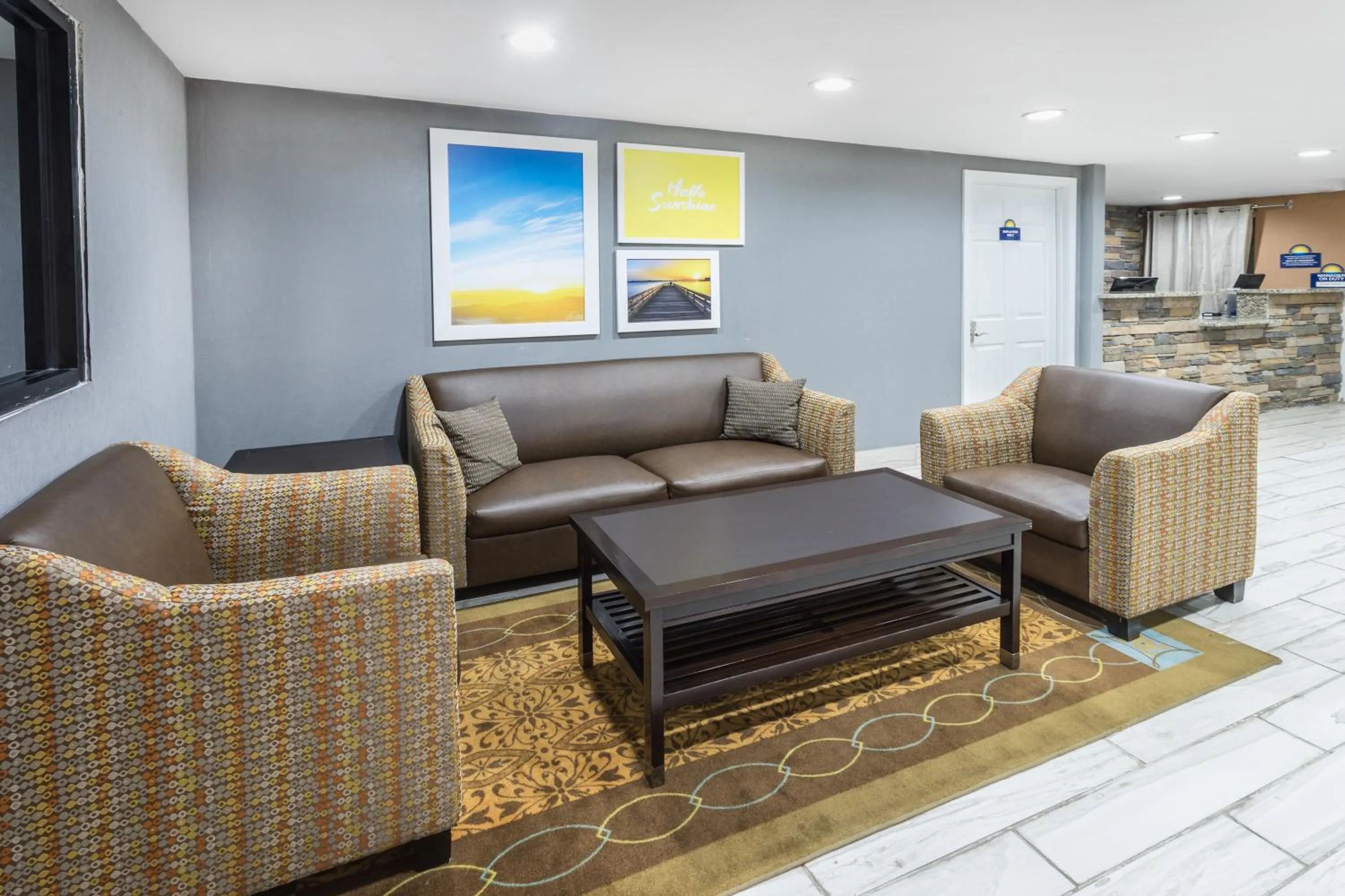 Lobby or reception in Days Inn by Wyndham Newberry South Carolina