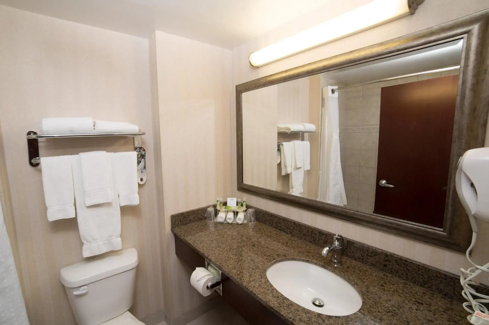 Bathroom in Holiday Inn Express Hotel & Suites - Slave Lake by IHG Bathroom in Holiday Inn Express Hotel & Suites - Slave Lake by IHG