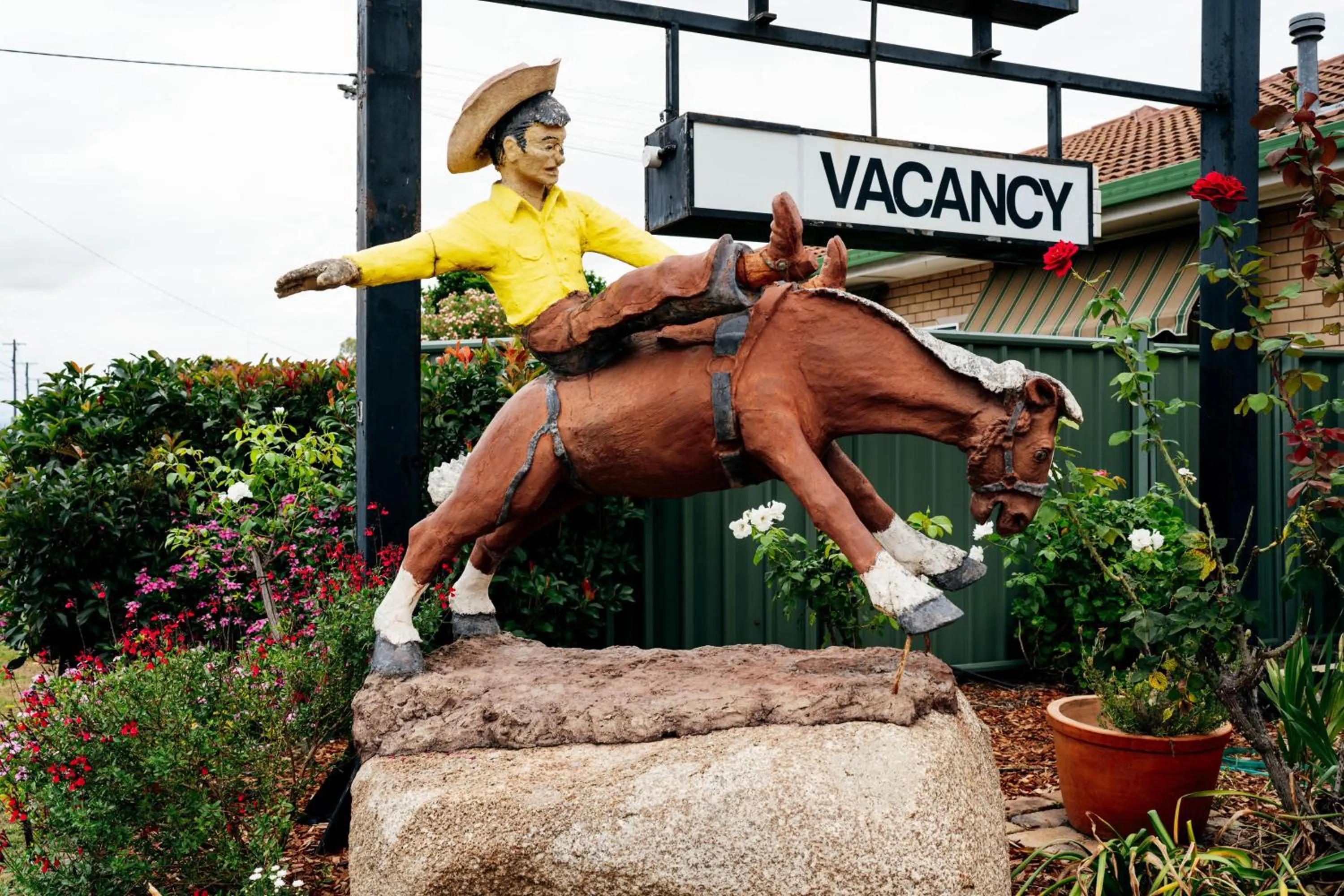 Property building in Buckaroo Motor Inn