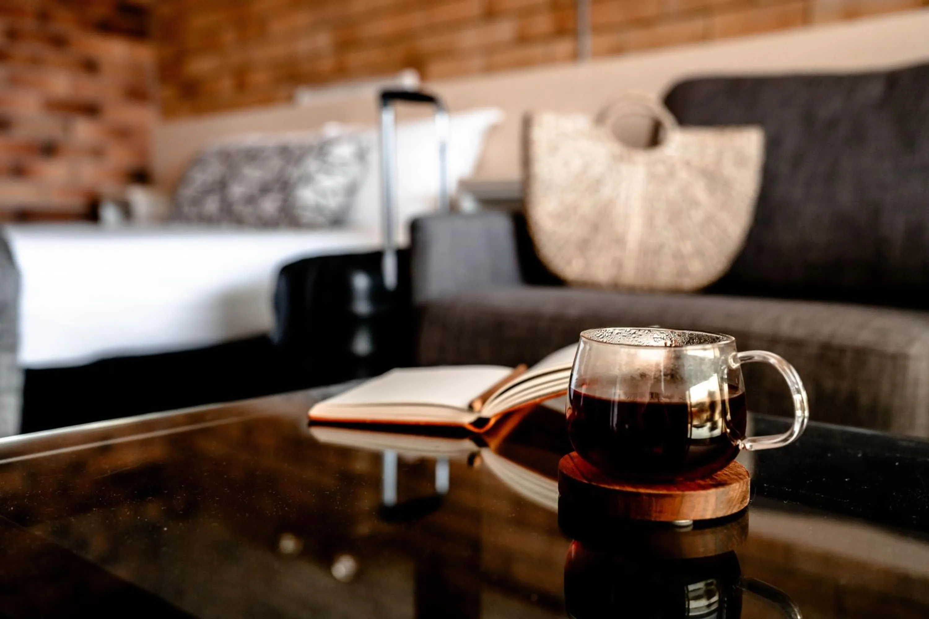 Seating area in Buckaroo Motor Inn