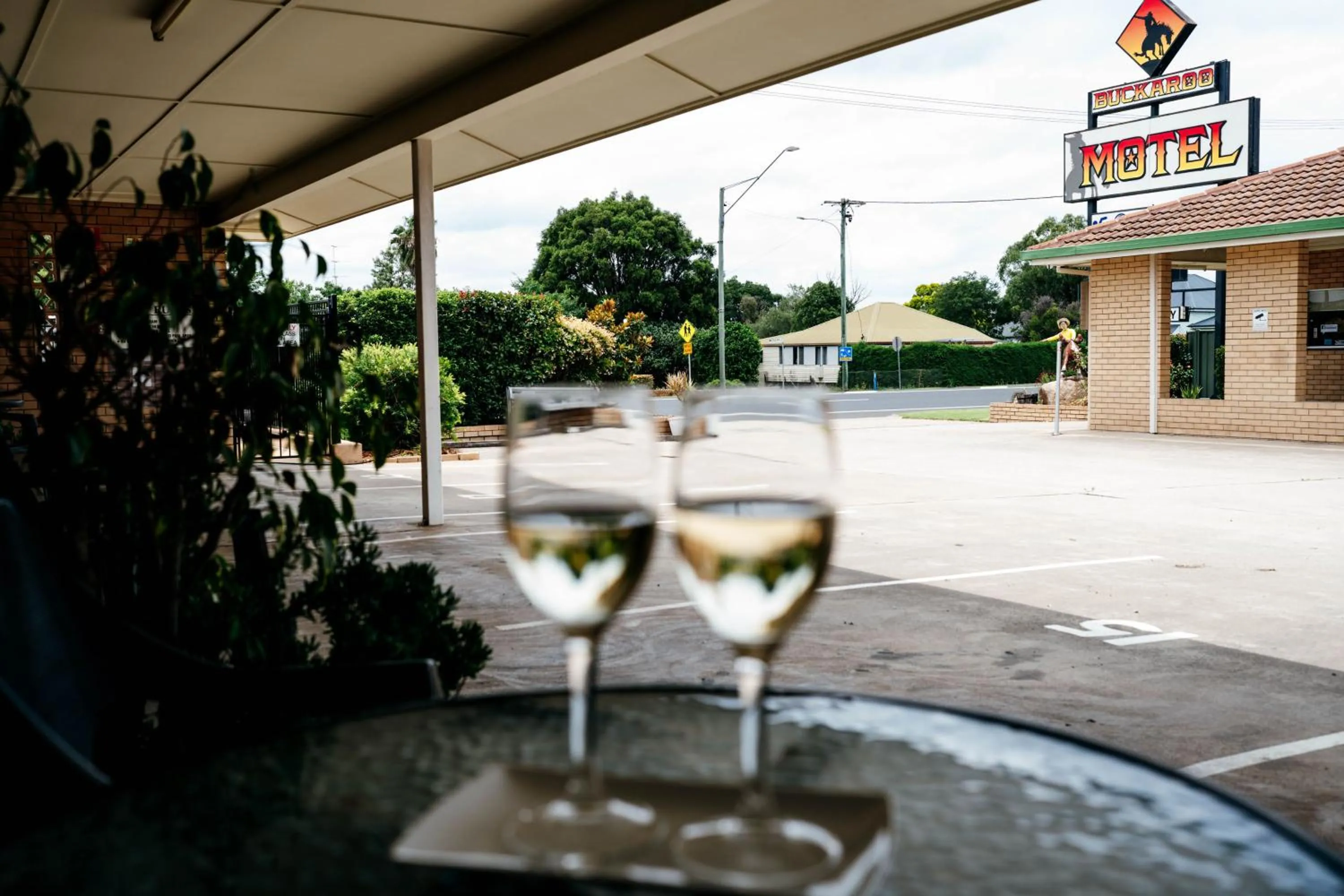 Property building in Buckaroo Motor Inn