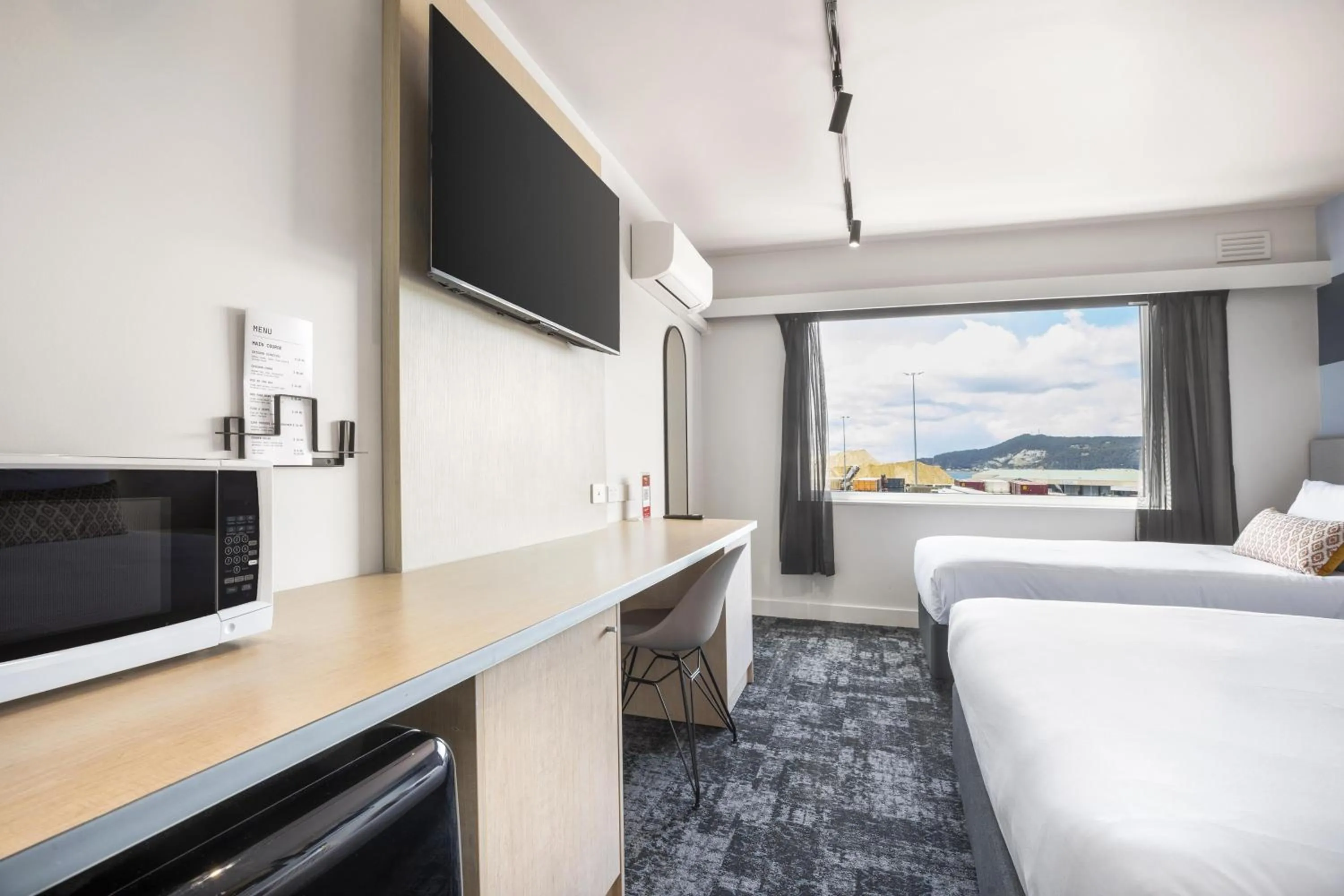 Bedroom, Bed in Nightcap at Burnie Townhouse