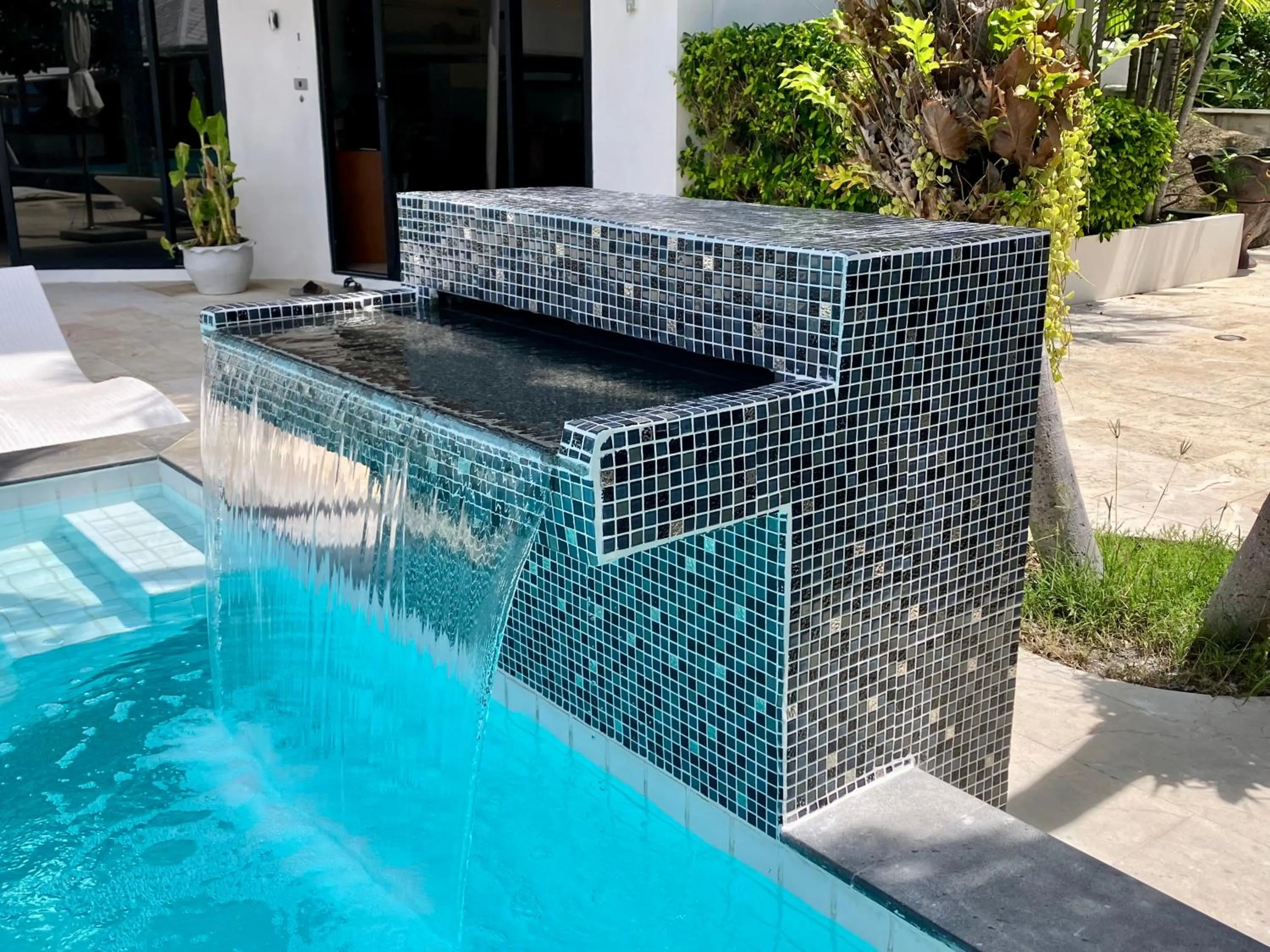 Pool view in Beluga Boutique Hotel