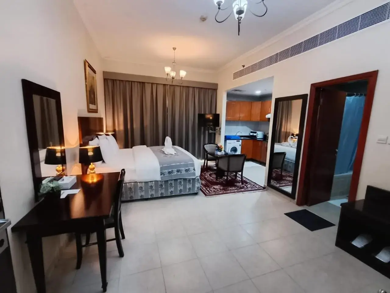 Bed in Icon Hotel Apartments Bed in Icon Hotel Apartments