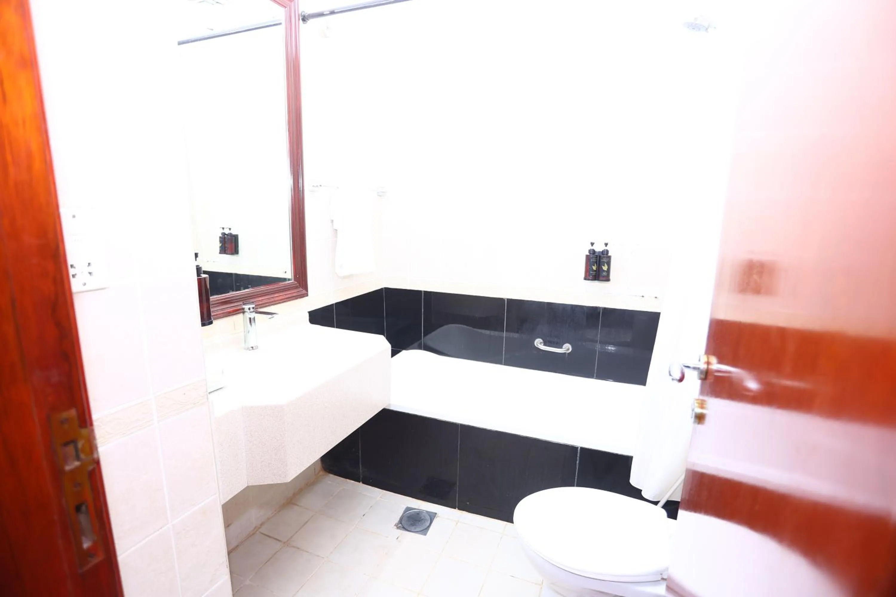 Bed in Icon Hotel Apartments