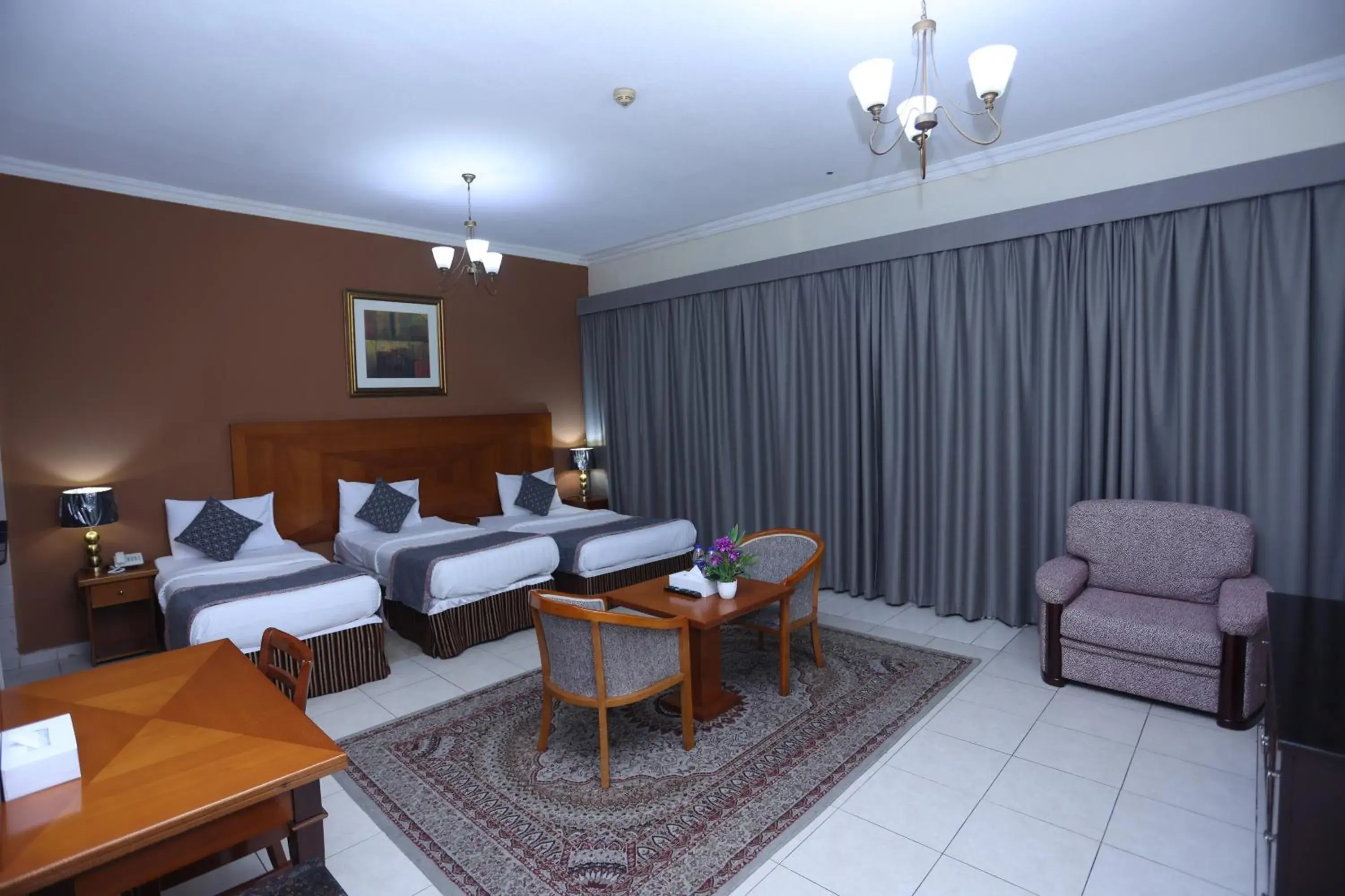 Bed in Icon Hotel Apartments Bed in Icon Hotel Apartments