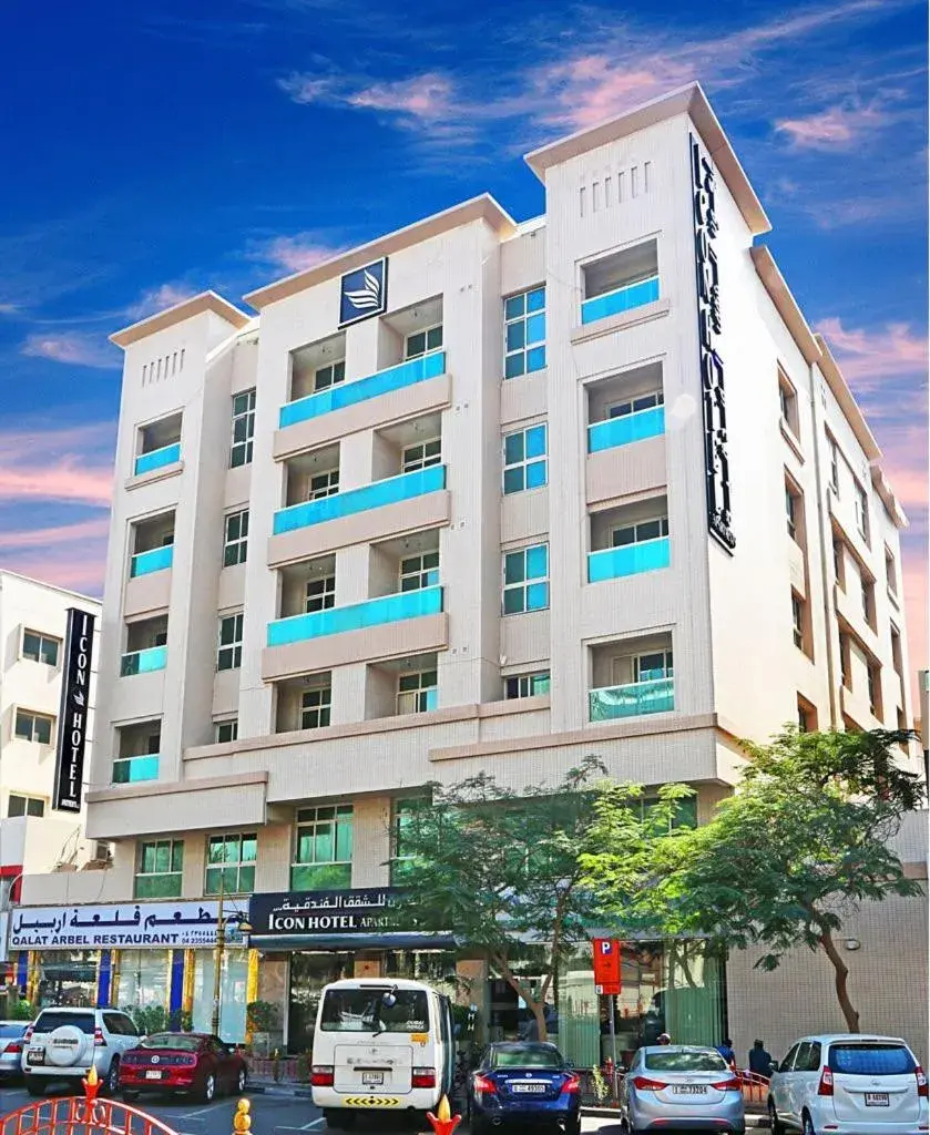 Property building in Icon Hotel Apartments Property building in Icon Hotel Apartments