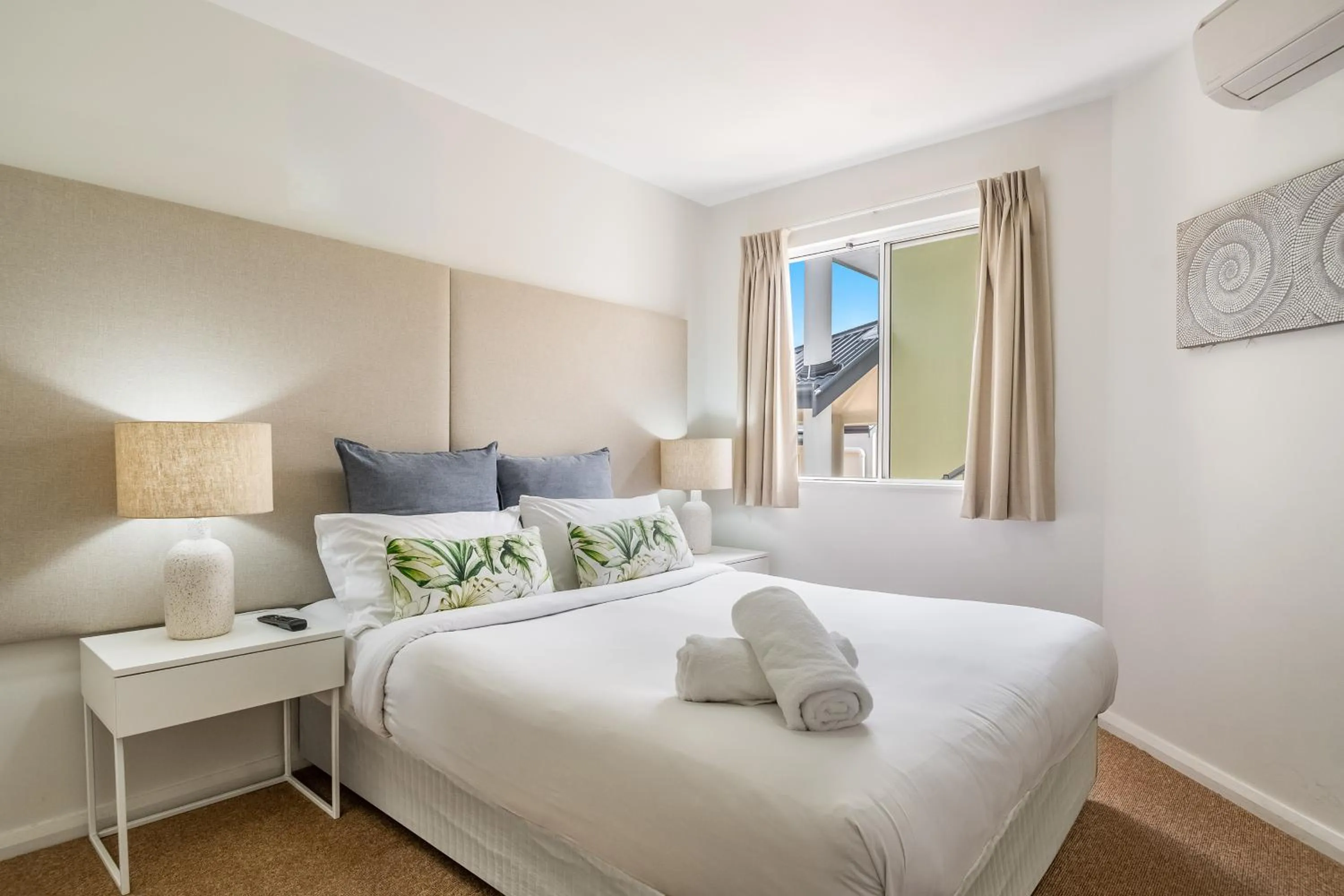 Bed in Eco Beach Resort