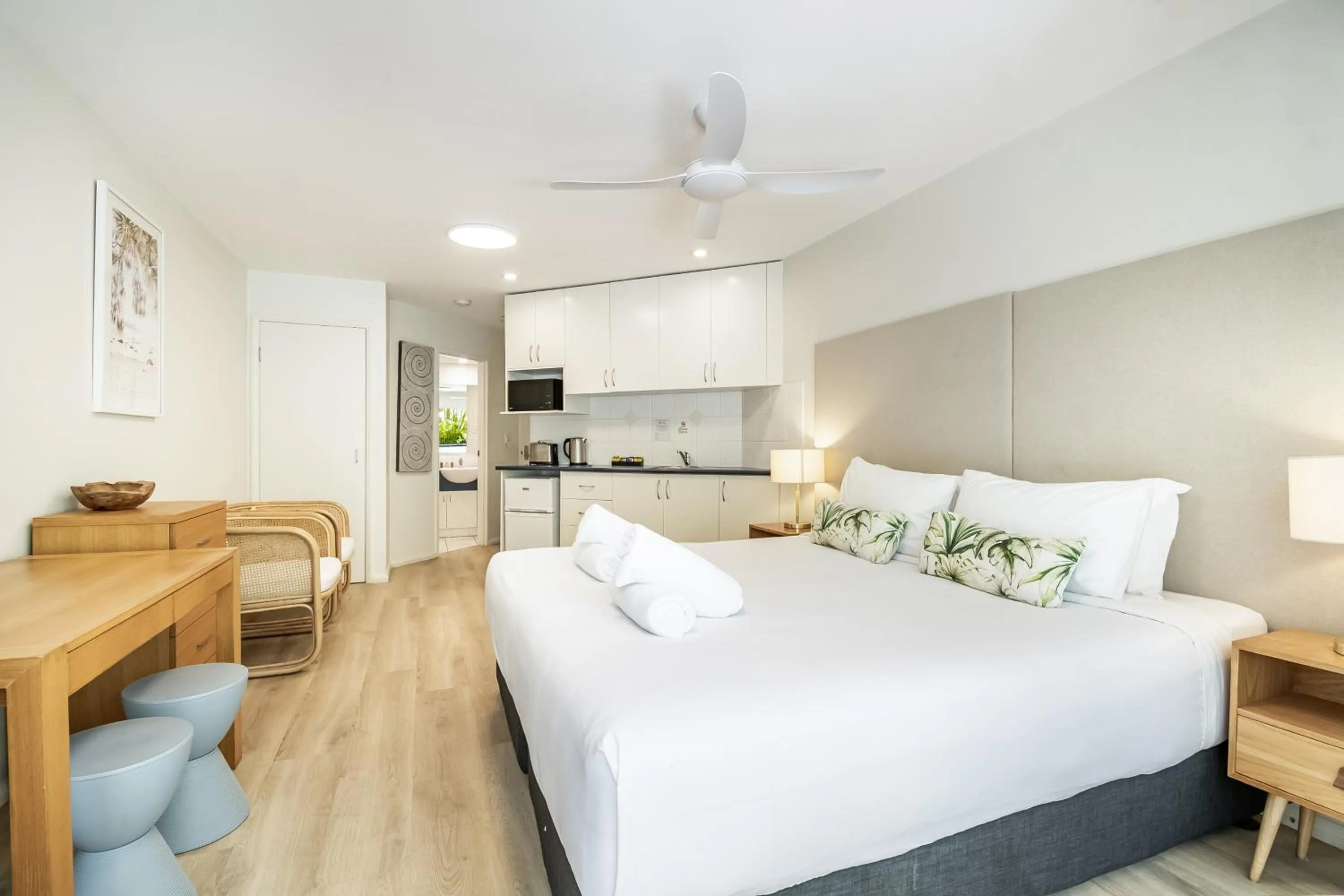 Bed in Eco Beach Resort