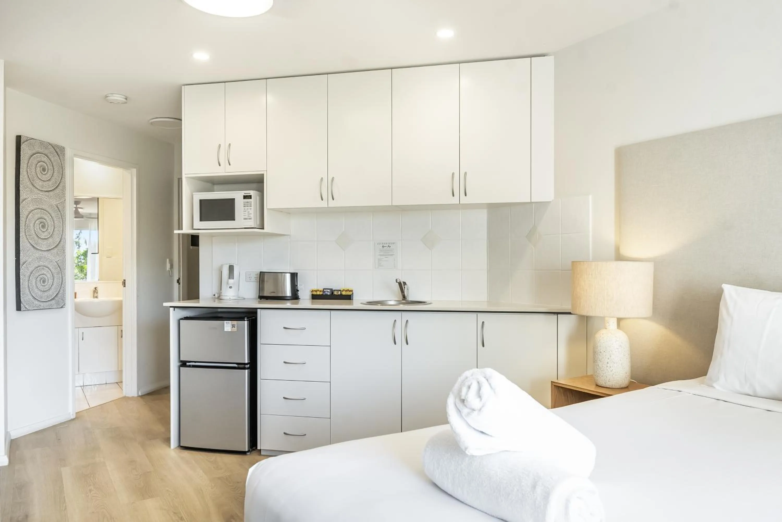 Bed in Eco Beach Resort