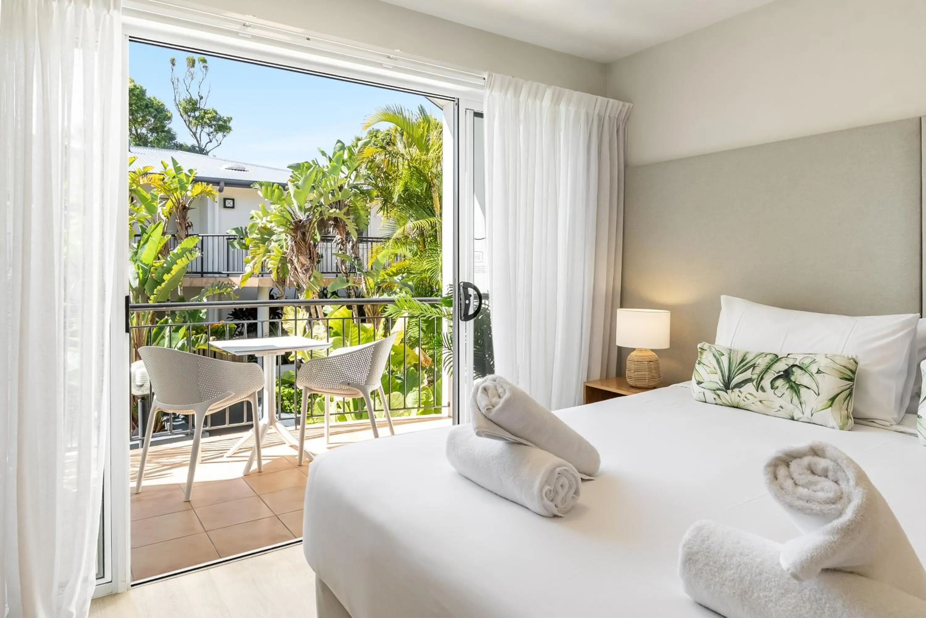 Bed in Eco Beach Resort