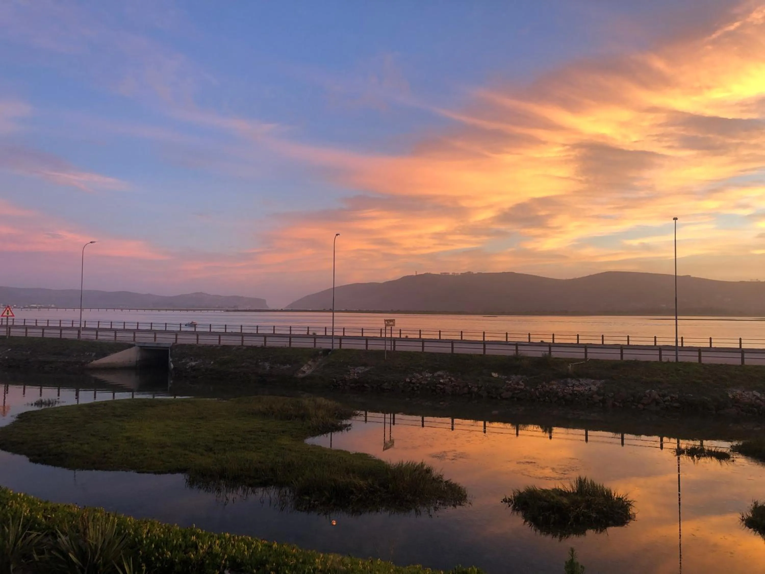 Sunset in On The Estuary