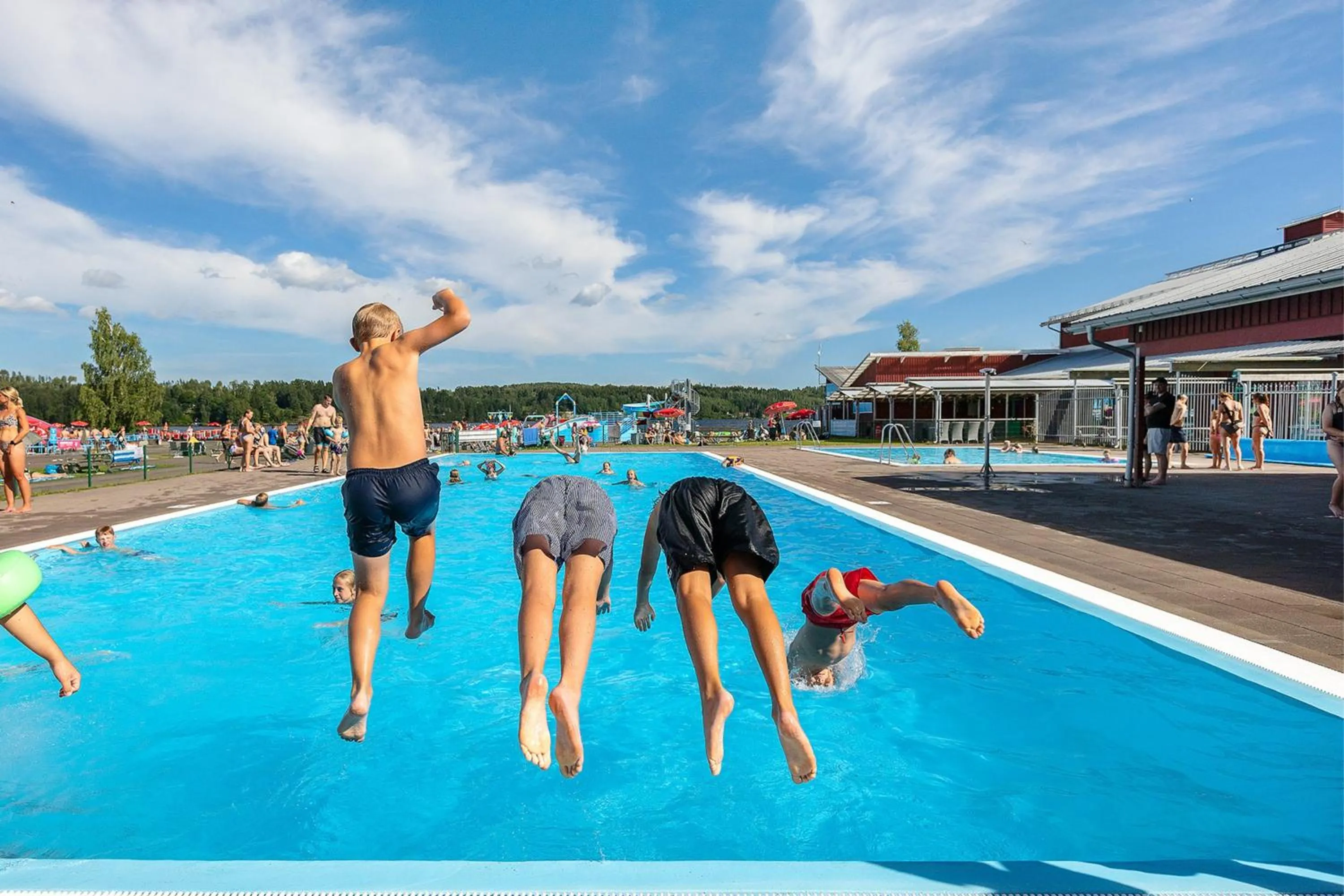 Swimming pool in First Camp Sunne - Fryksdalen