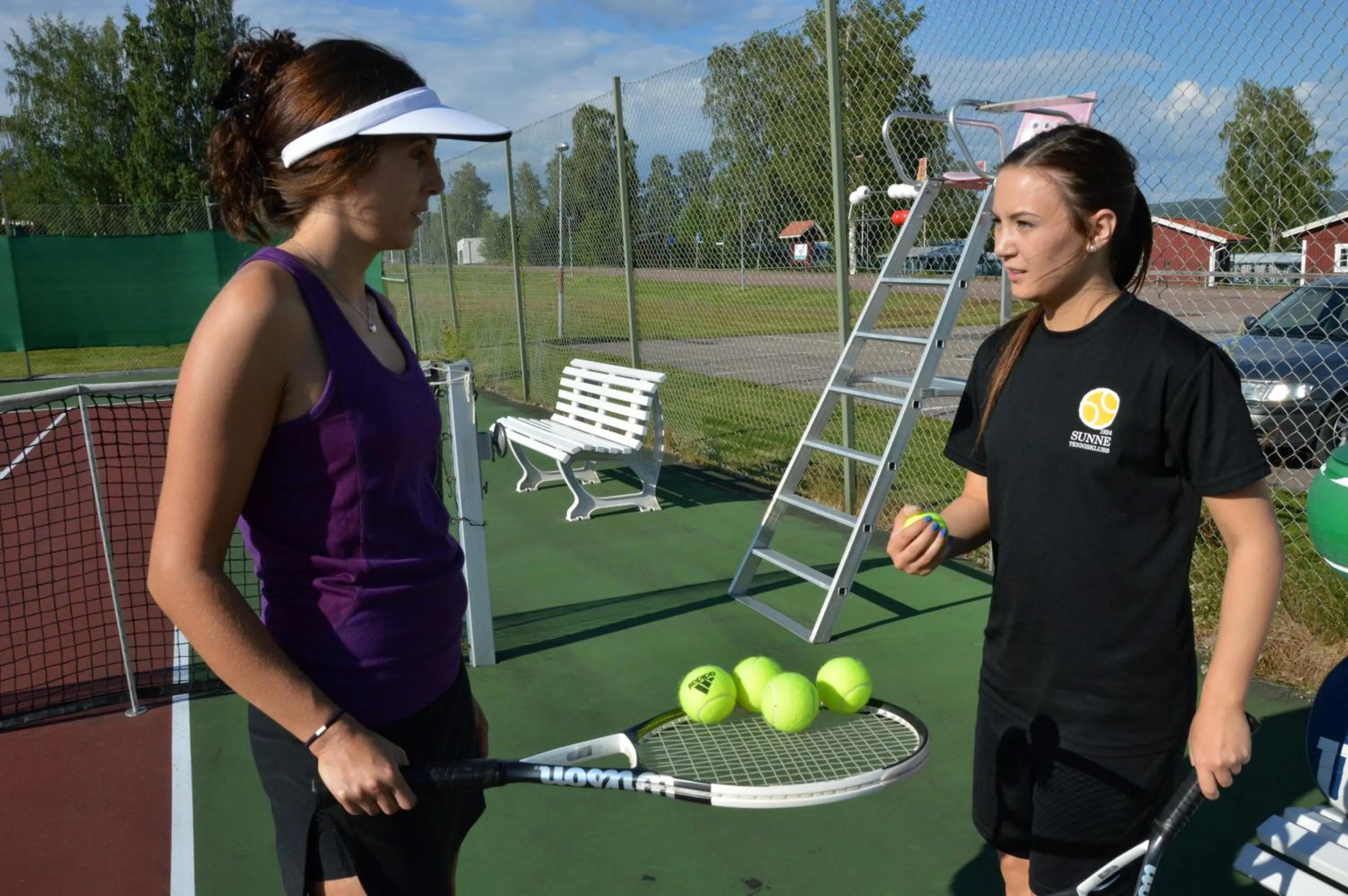 Tennis court in First Camp Sunne - Fryksdalen